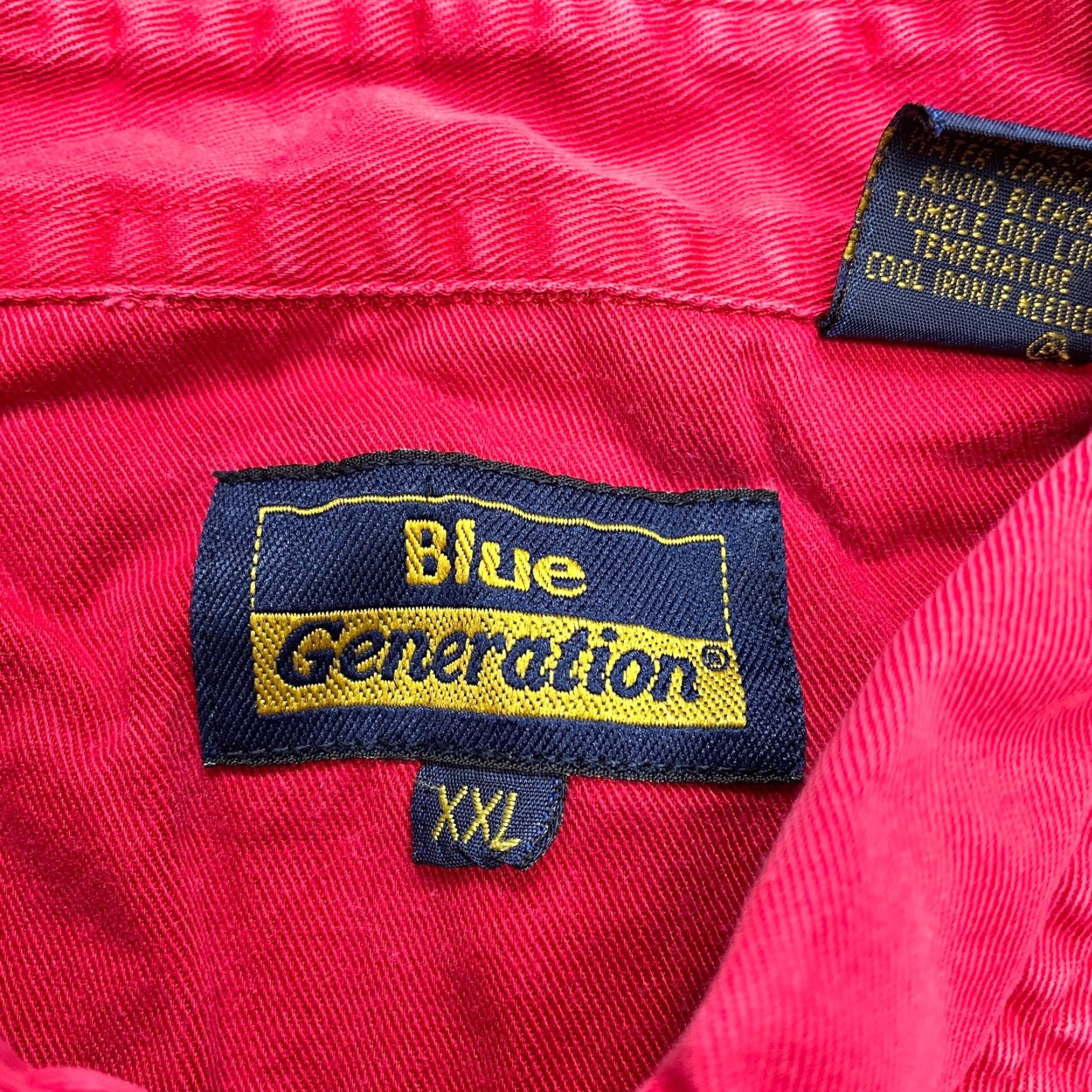 Vintage Blue Generation Shirt Ladies 2XL Red University of Georgia Short Sleeve Button-Up Tunic Size XXL / US 16-18 / IT 52-54 - 5 Thumbnail