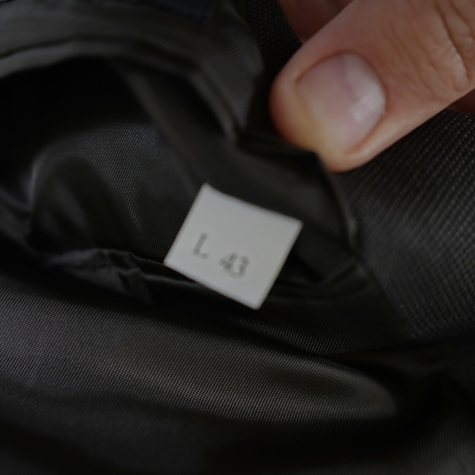 Jones New York Jones New York Wool Silk Brown Black Nailshead 3 Button Blaz Size 44L - 10 Thumbnail