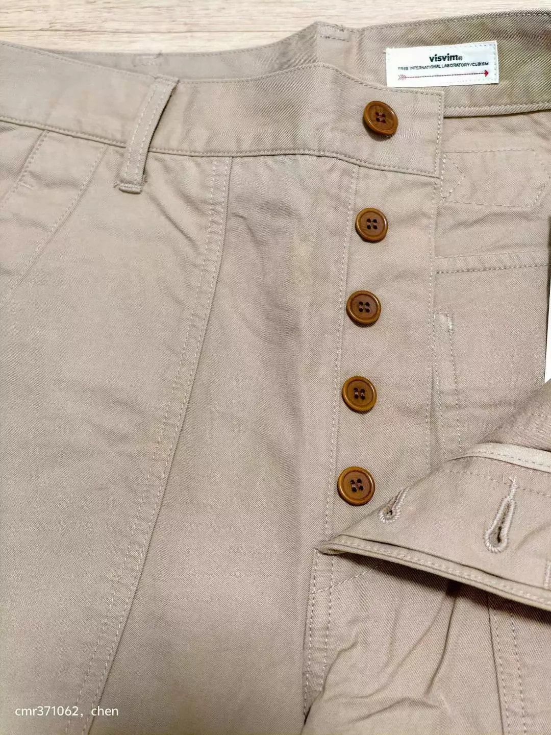 Visvim VISVIM 22SS ALDA SHORTS new beige2 size 2 Size US 32 / EU 48 - 4 Thumbnail