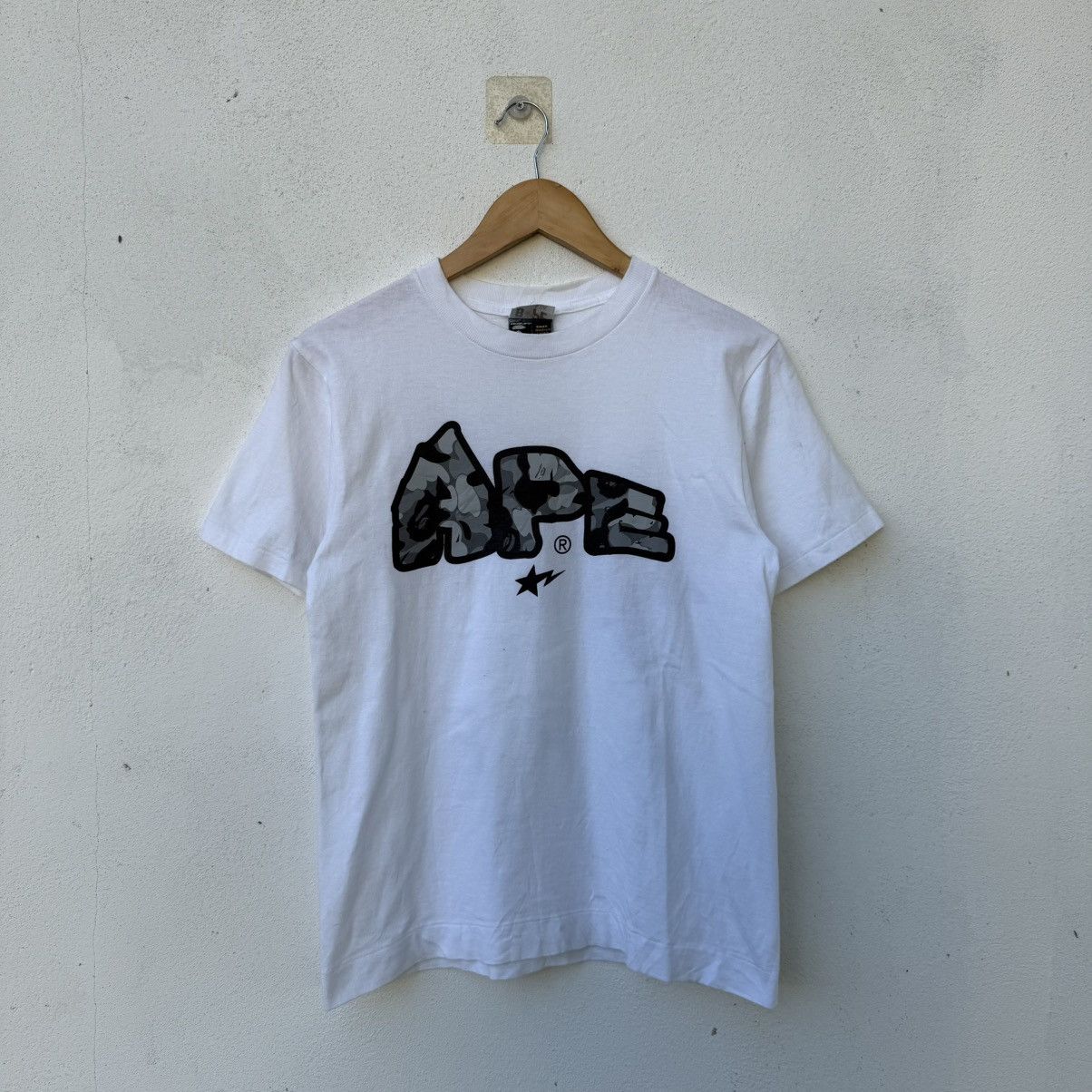 Vintage Camo Bape Sta A Bathing Ape Tee Shirt