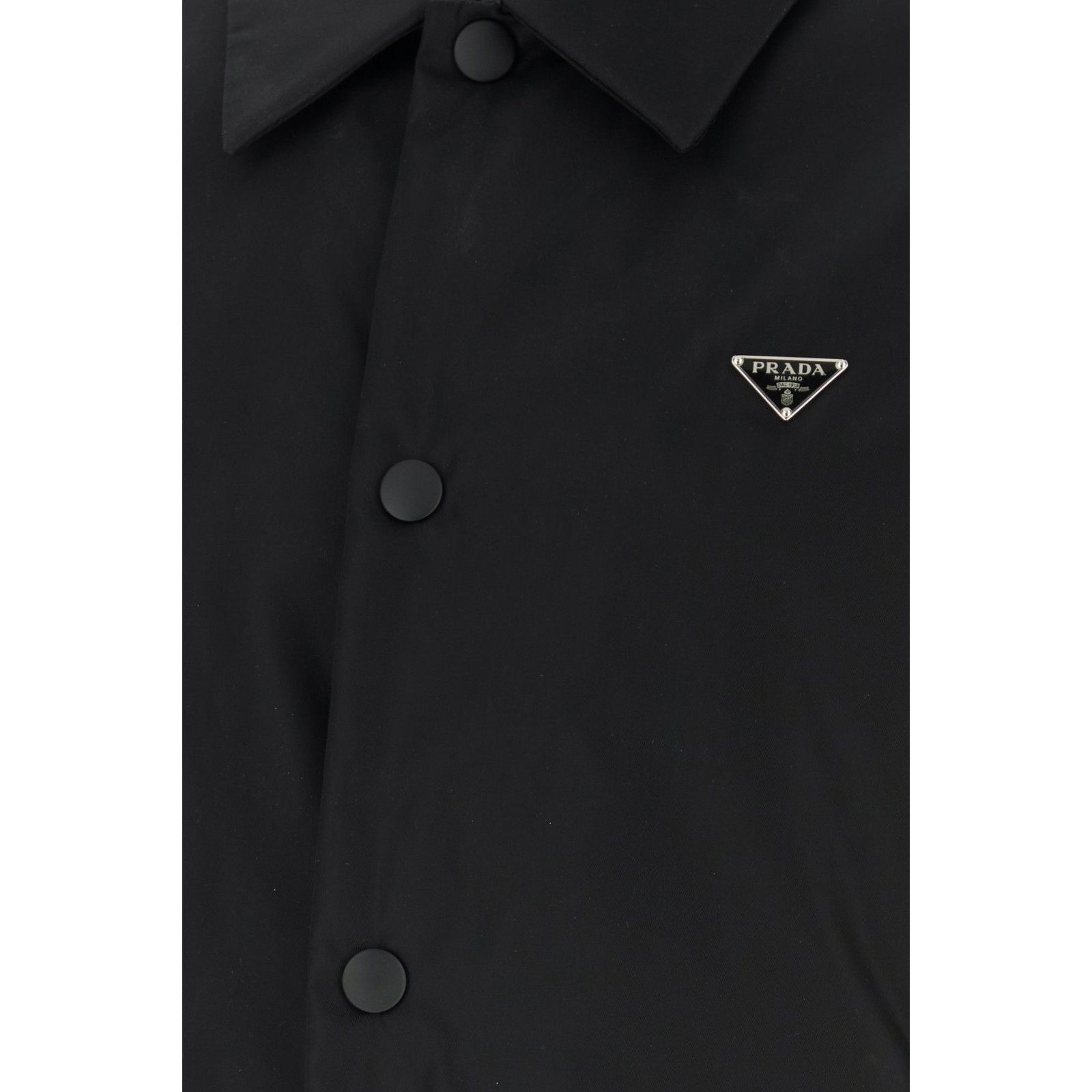Prada PRADA Black Re-Nylon Jacket New & Authentic (Men's size:L;) Size US L / EU 52-54 / 3 - 3 Thumbnail