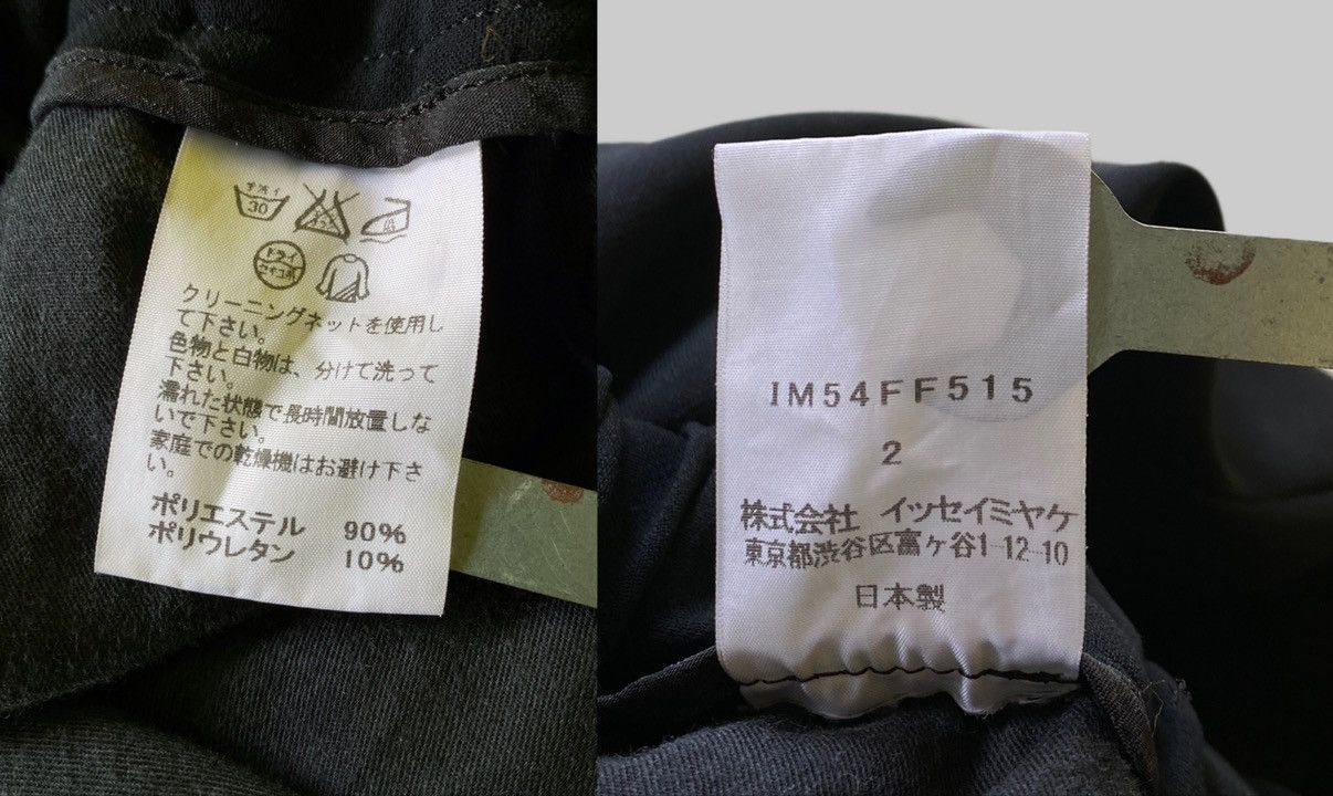 Issey Miyake AW2005 Issey Miyake Stretchable Waist Wool Pants Size US 30 / EU 46 - 3 Thumbnail