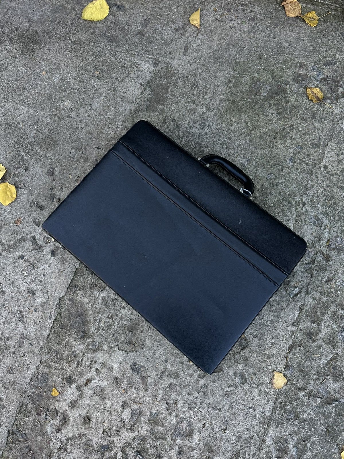 Leather × Vintage 1960/70s Sterling Combination Lock Leather Briefcase Size ONE SIZE - 14 Thumbnail