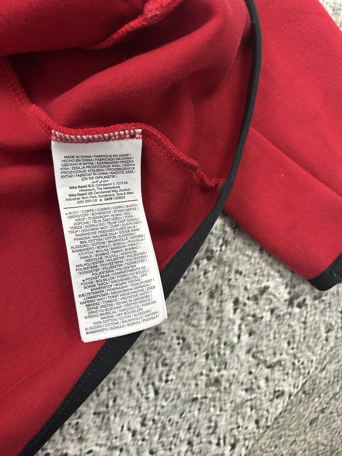 Nike Nike tech fleece zip hoodie red Size US L / EU 52-54 / 3 - 4 Thumbnail