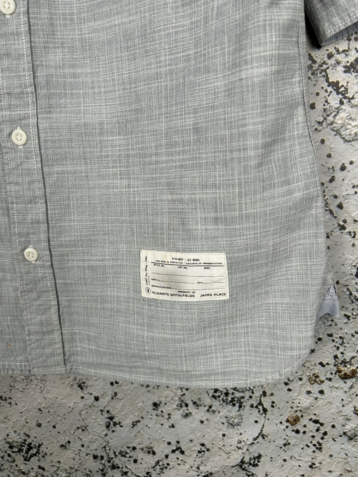 Allsaints Allsaints Short Sleeve Shirt Summer Avant Garde Designer Size US L / EU 52-54 / 3 - 5 Thumbnail