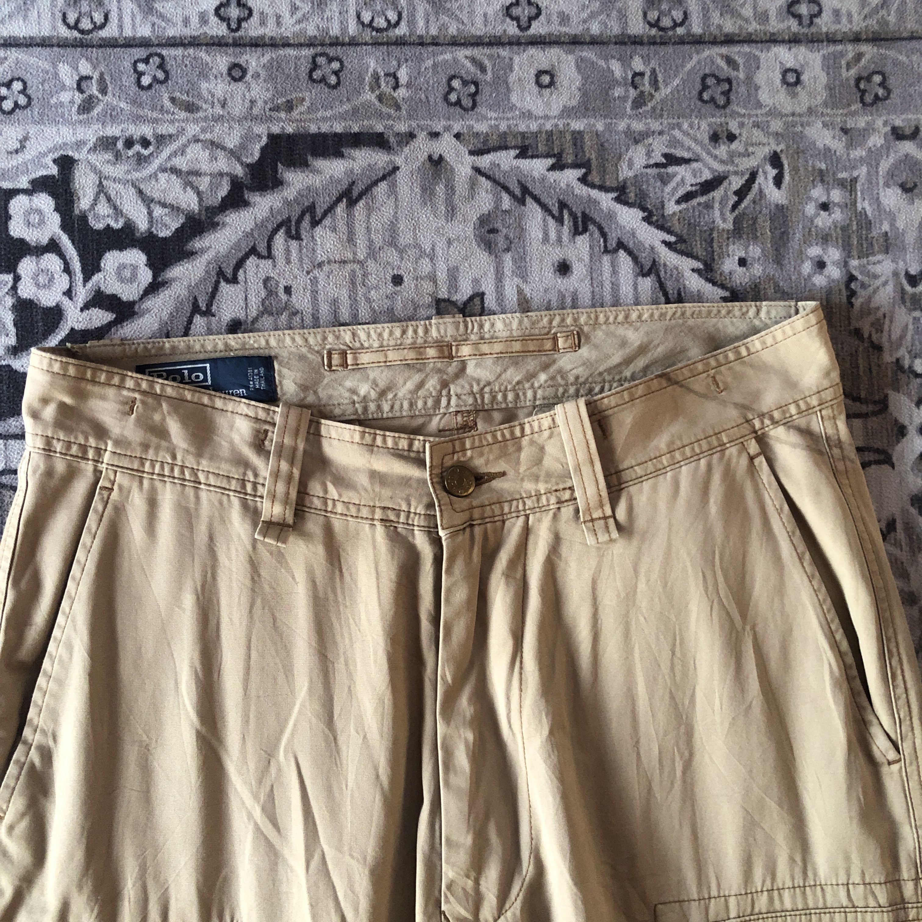 Polo Ralph Lauren Vintage Polo Ralph Lauren military field cargo pants Size US 32 / EU 48 - 10 Thumbnail