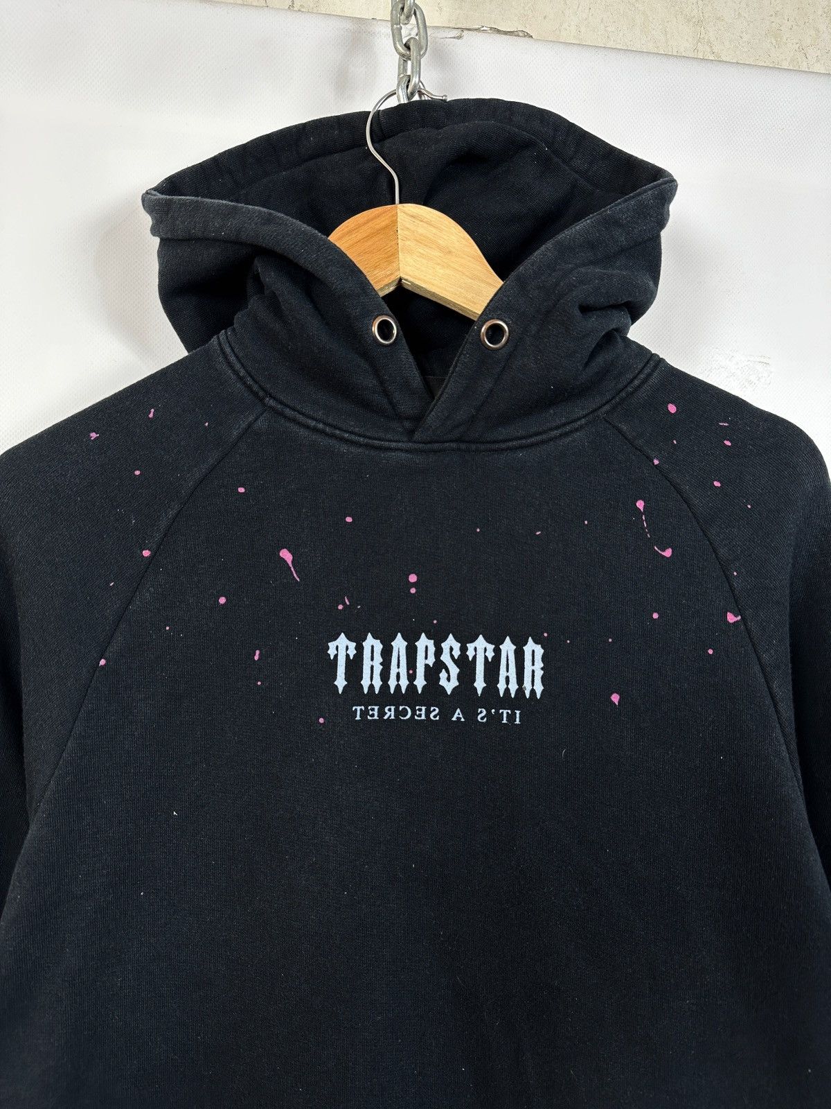 Trapstar London Trapstar Black Drill Big Logo Hoodie Size US S / EU 44-46 / 1 - 16 Thumbnail
