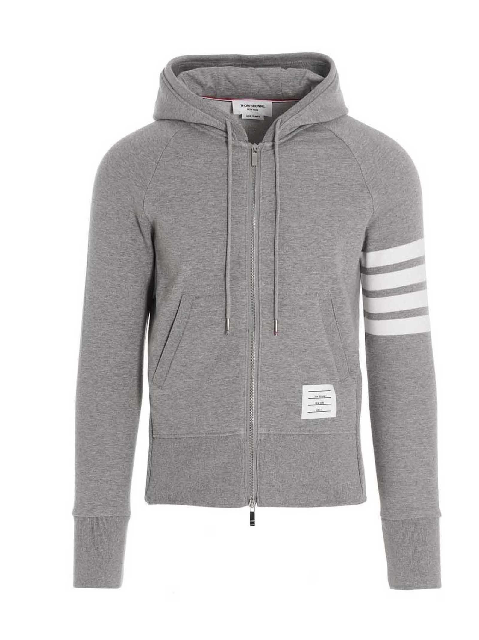 Thom Browne '4 Bar' Hoodie Size US S / EU 44-46 / 1 - 1 Thumbnail