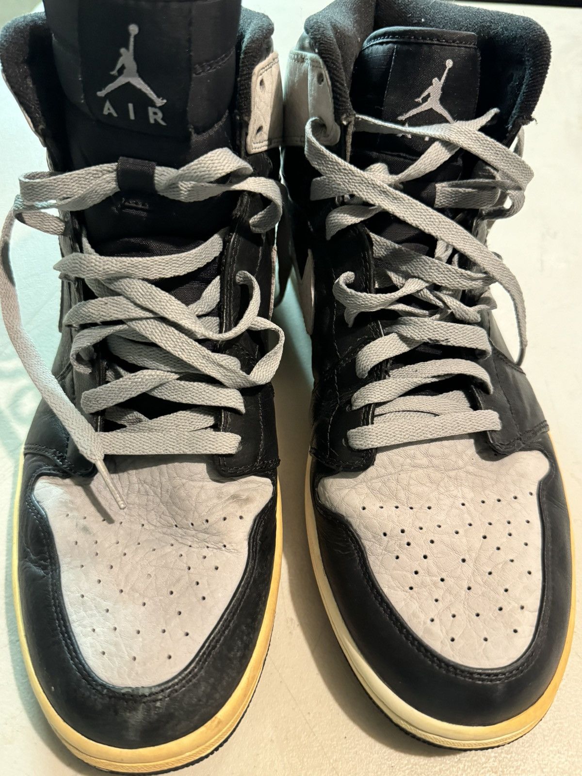 Jordan Brand × Nike Air Jordan 1 Retro High Shadow 2009 Size US 13 / EU 46 - 11 Thumbnail