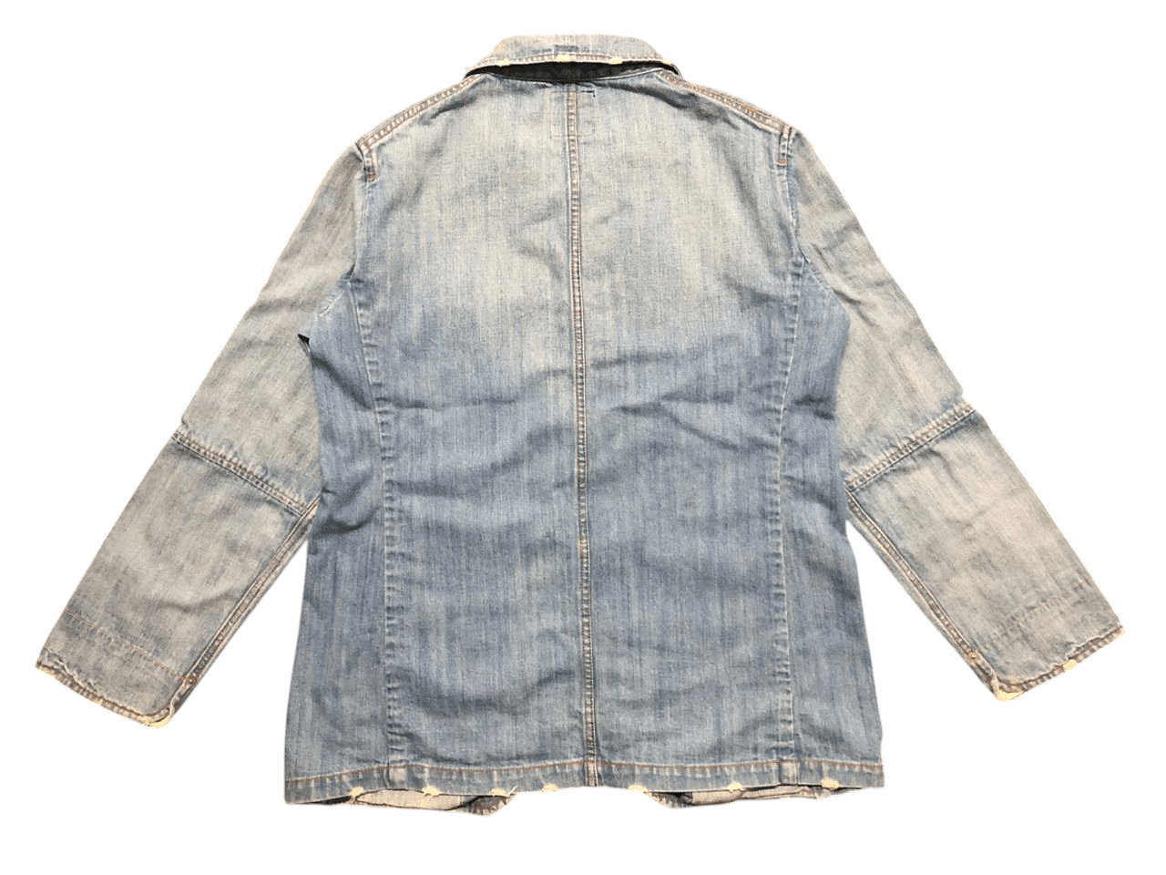 Japanese Brand × Vintage VINTAGE POWER TO THE PEOPLE CHORE JACKET DISTRESSED STYLE Size US M / EU 48-50 / 2 - 2 Thumbnail