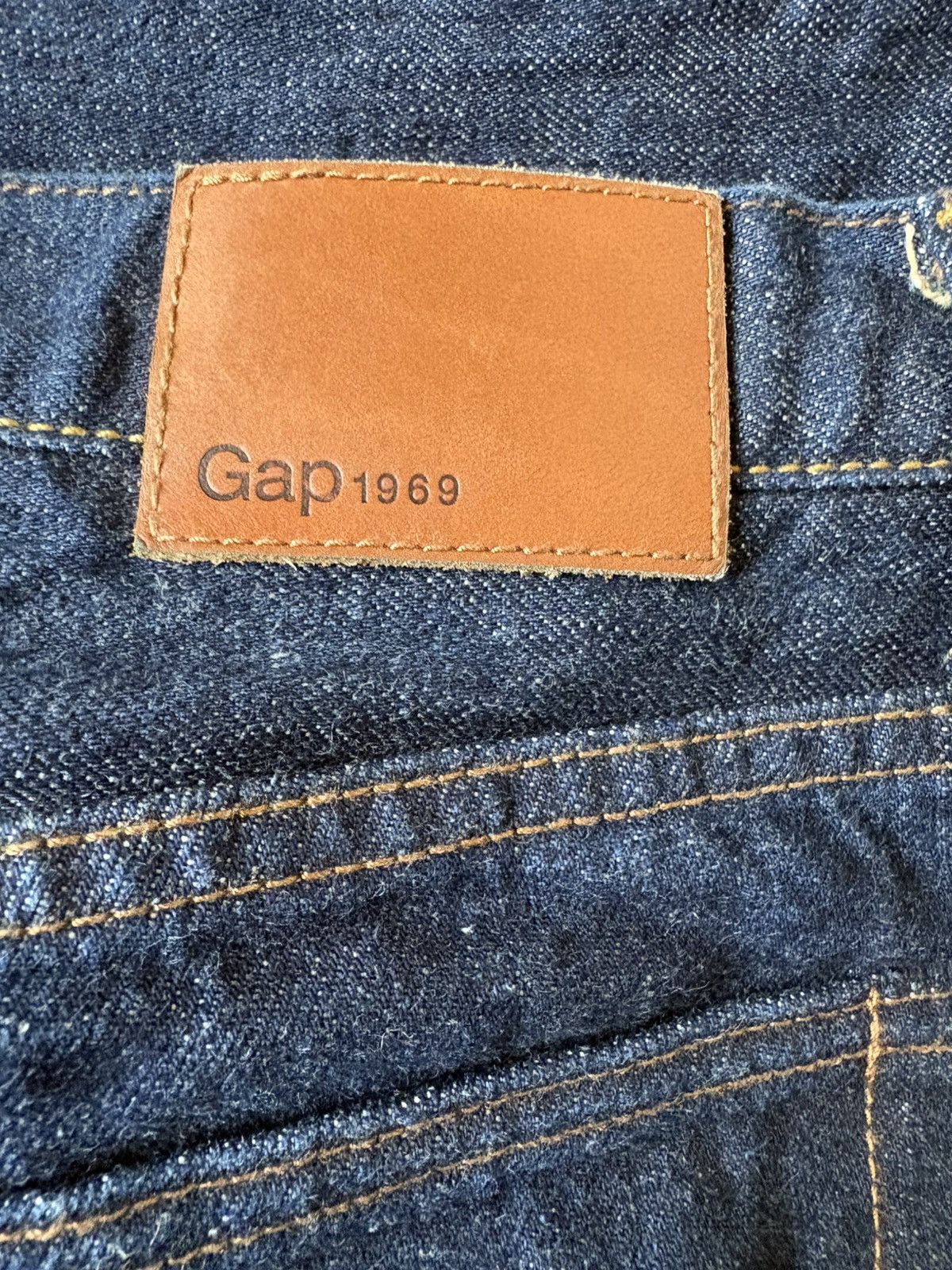 Kaihara Denim Gap 1969 Selvedge Kaihara Japanese Denim 32x30 Size US 32 / EU 48 - 5 Thumbnail