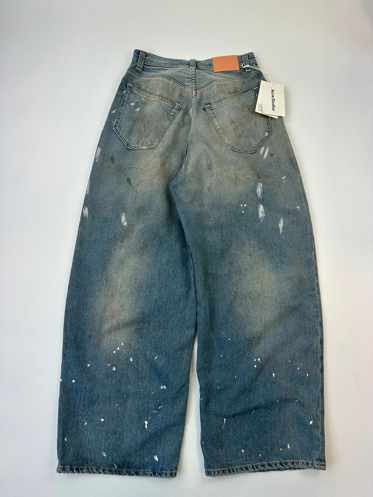 Acne Studios Acne Studio Traflgar Paint Stains Baggy Jeans 2023FN Size 26" / US 2 / IT 38 - 8 Thumbnail