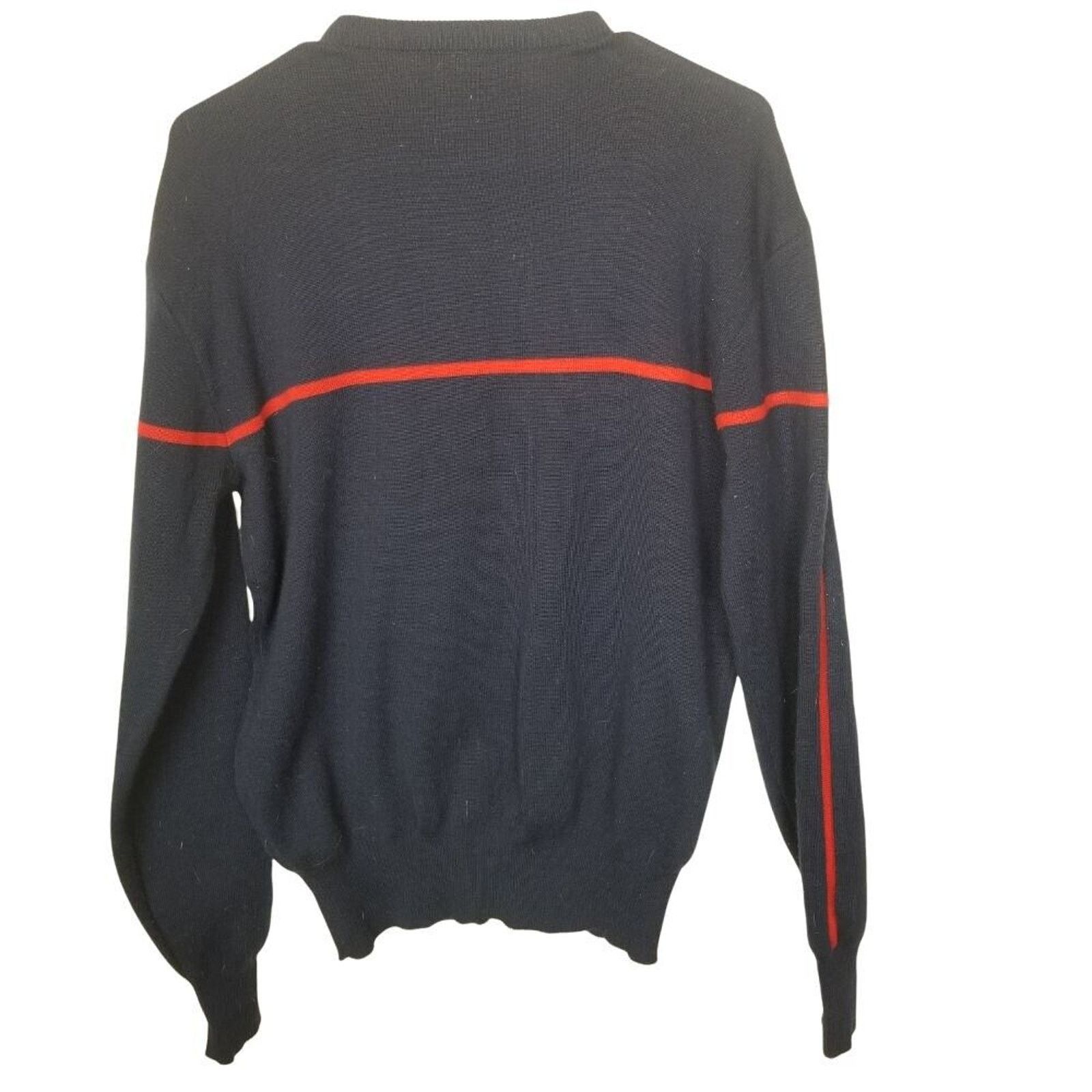 Obermeyer Vintage Obermeyer Mens Rusty Wool Grandpa Sweater Size XL Size US XL / EU 56 / 4 - 7 Thumbnail