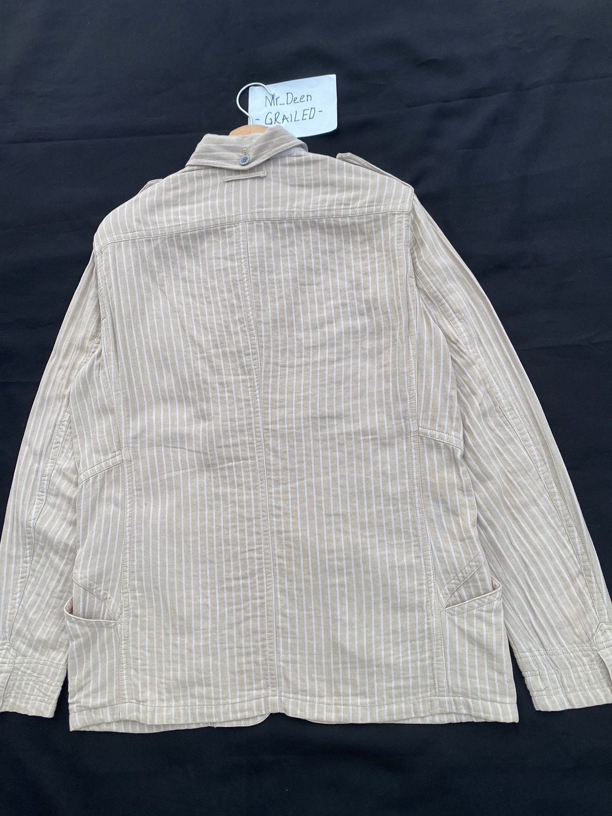 Jean Paul Gaultier Rare Vintage Jean Paul Gaultier JPG Stripes Cotton Jacket Size US M / EU 48-50 / 2 - 23 Thumbnail