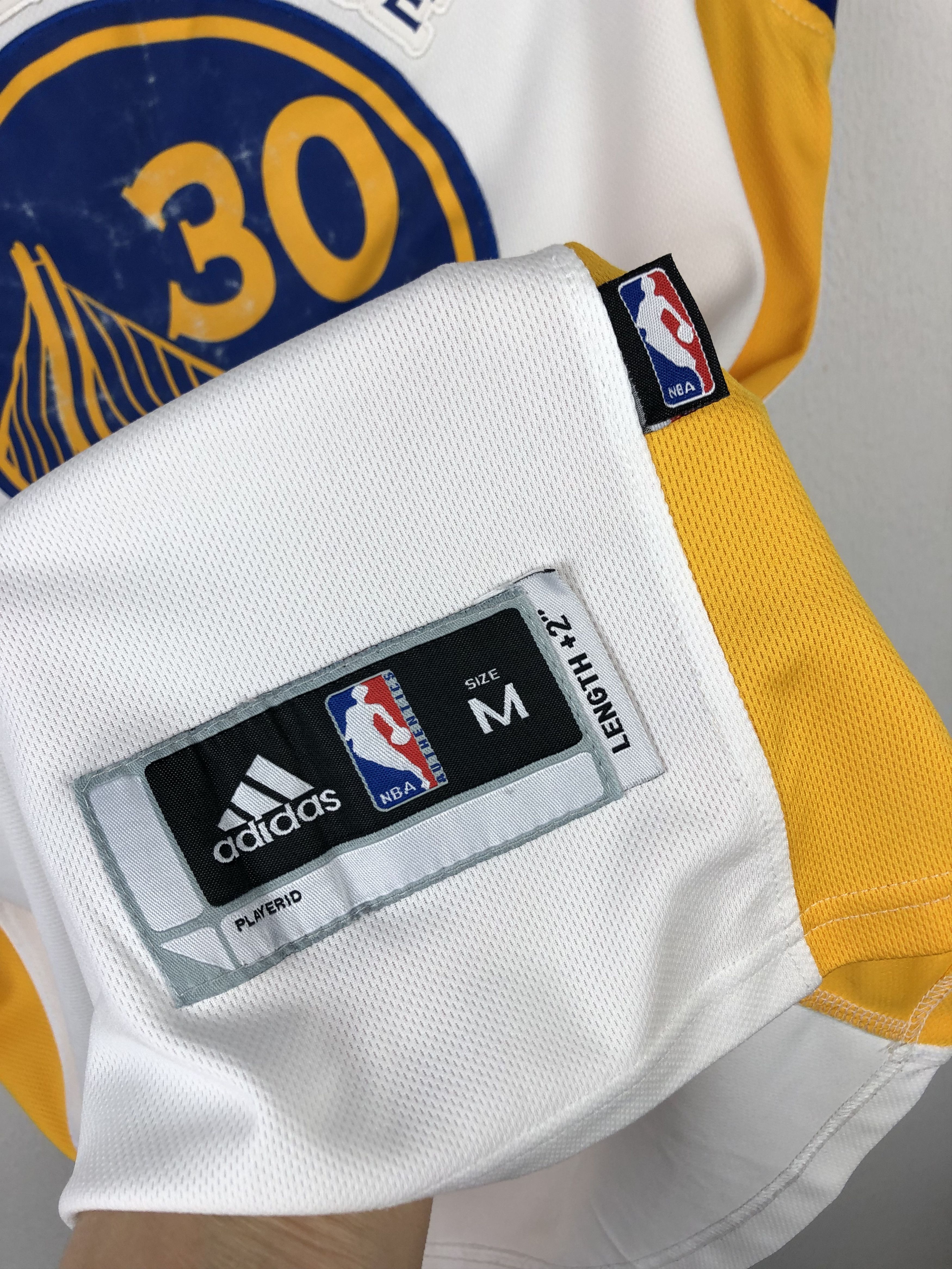 Adidas Golden State Warriors NBA #30 Curry Jersey Mens Tee Size US M / EU 48-50 / 2 - 7 Thumbnail