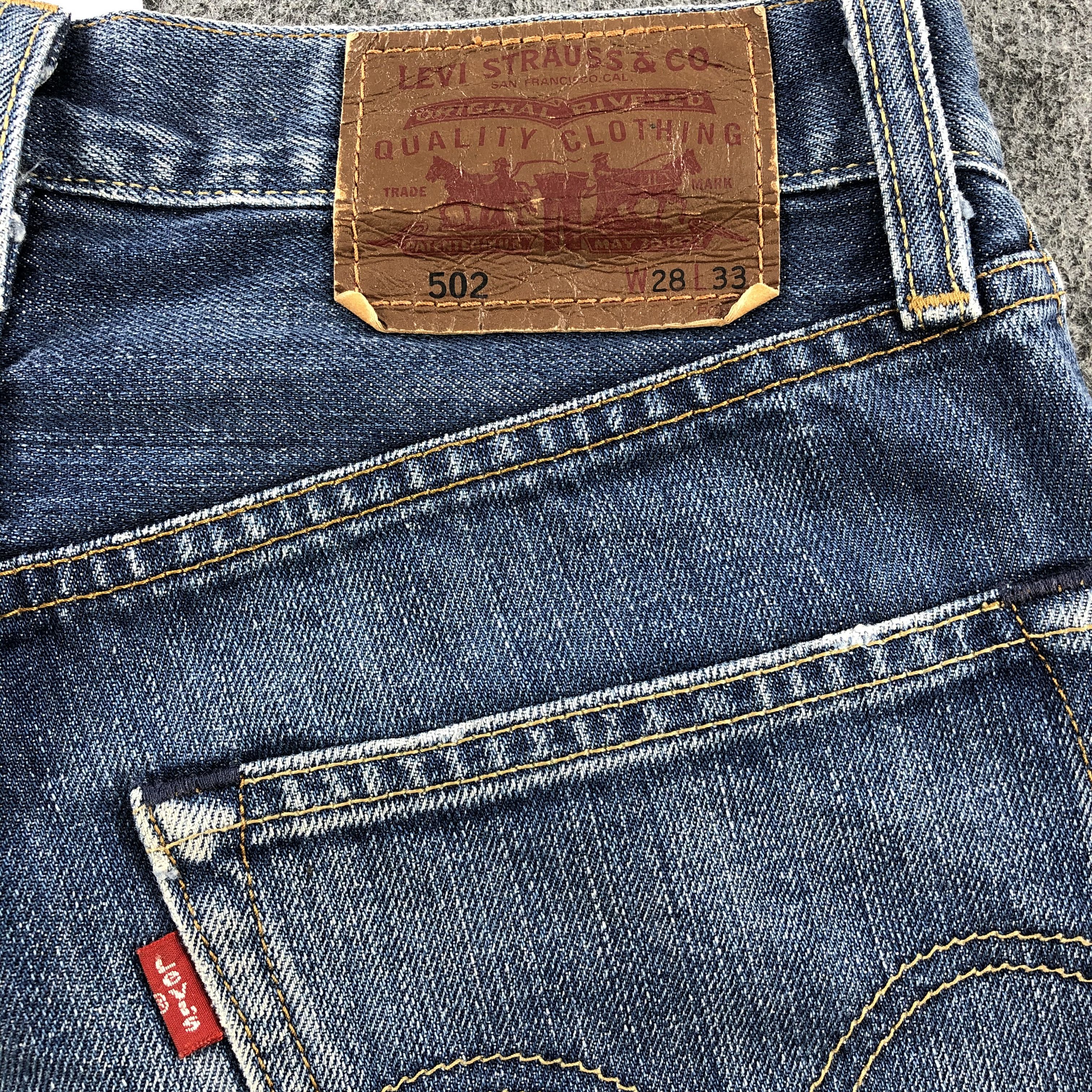 Levi's Stone Wash Vintage Levis 502 Jeans Straight Denim-J1056 Size US 29 - 5 Thumbnail