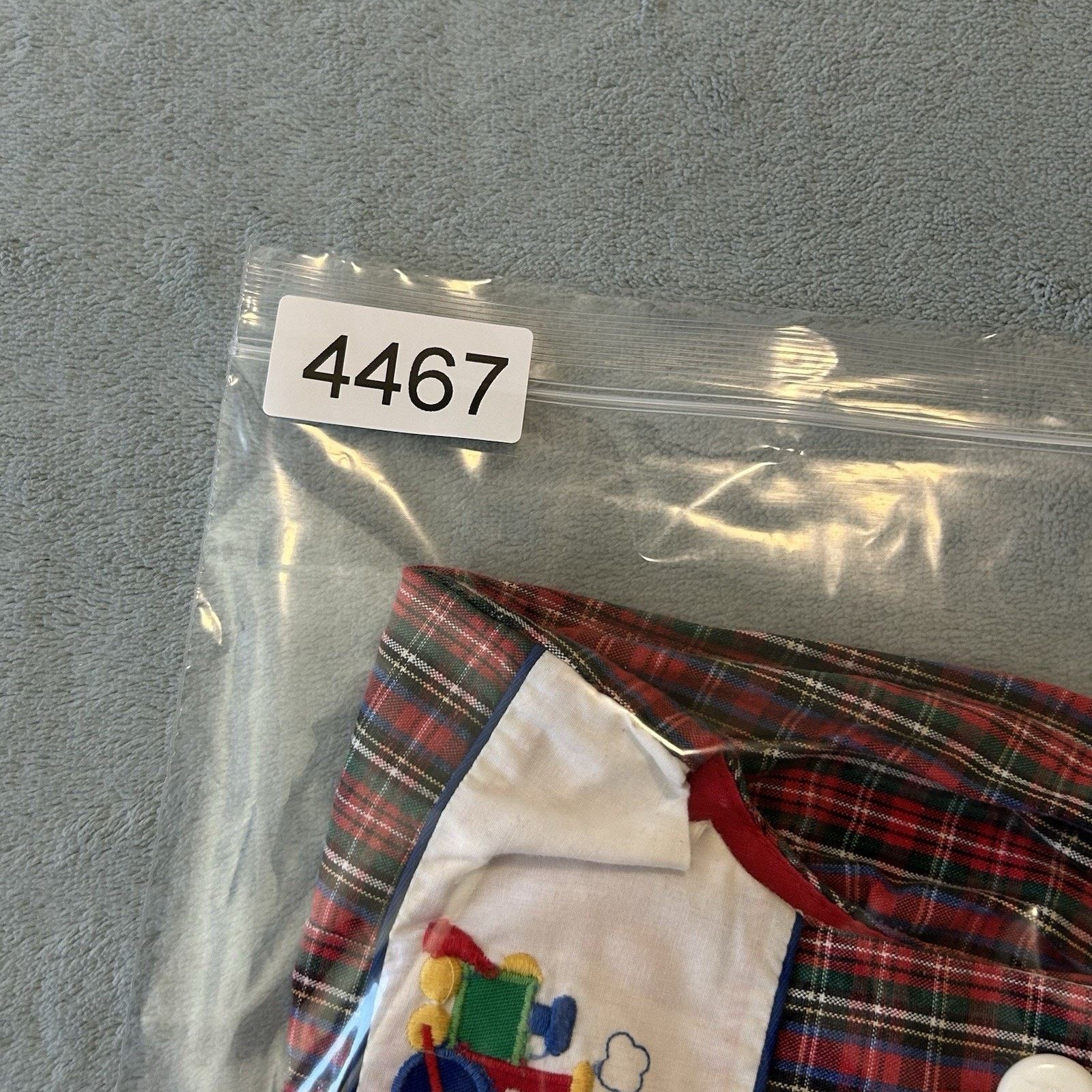 Disney Vintage 90s Plaid Picnic Stripe Romper Baby Toddler 6-9month Size US 26 / EU 42 - 10 Thumbnail