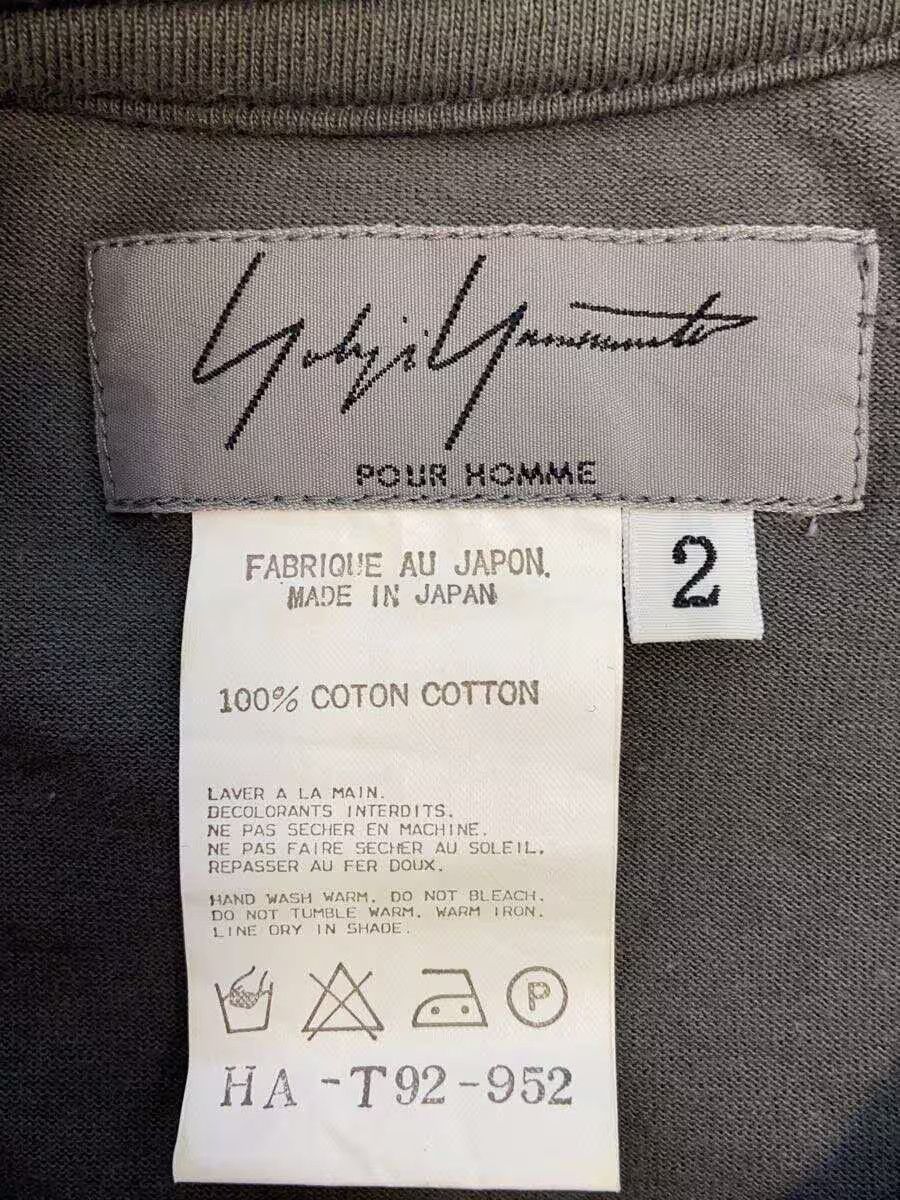 Yohji Yamamoto Cotton Long Sleeve Tee Size US M / EU 48-50 / 2 - 4 Thumbnail