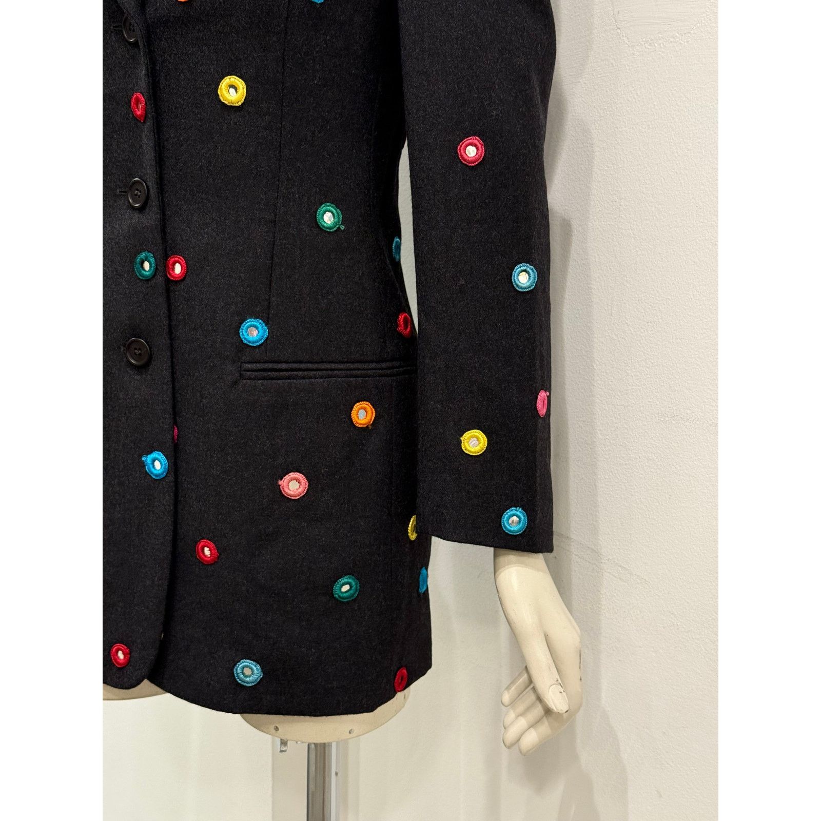 Dolce & Gabbana A/W1992 Dolce & Gabbana documented runway mirrors blazer Size S / US 4 / IT 40 - 10 Thumbnail