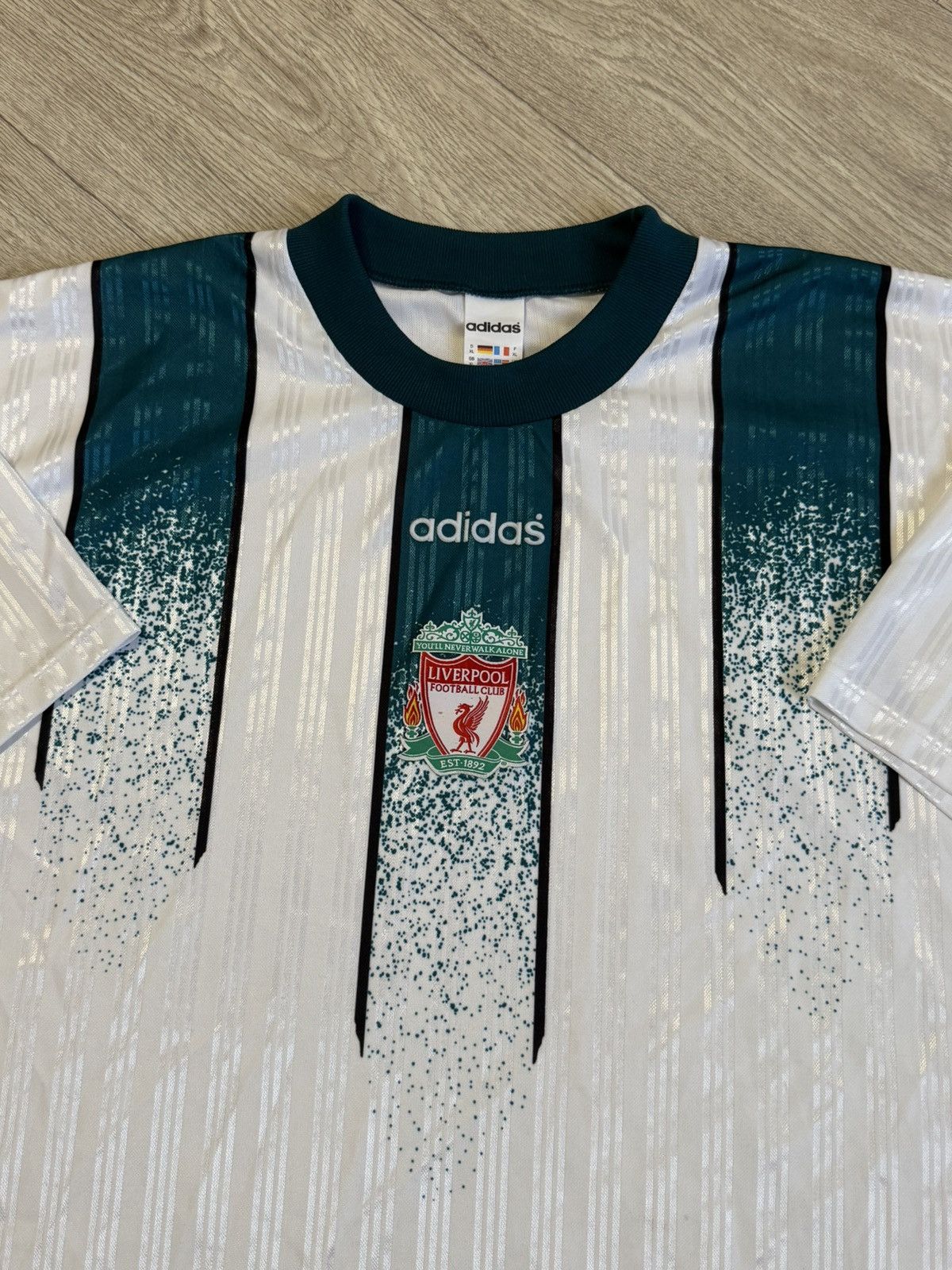 Adidas × Vintage 🔷Rare Vintage Adidas Liverpool Soccer Jersey 90s🔷 Size US XL / EU 56 / 4 - 3 Thumbnail