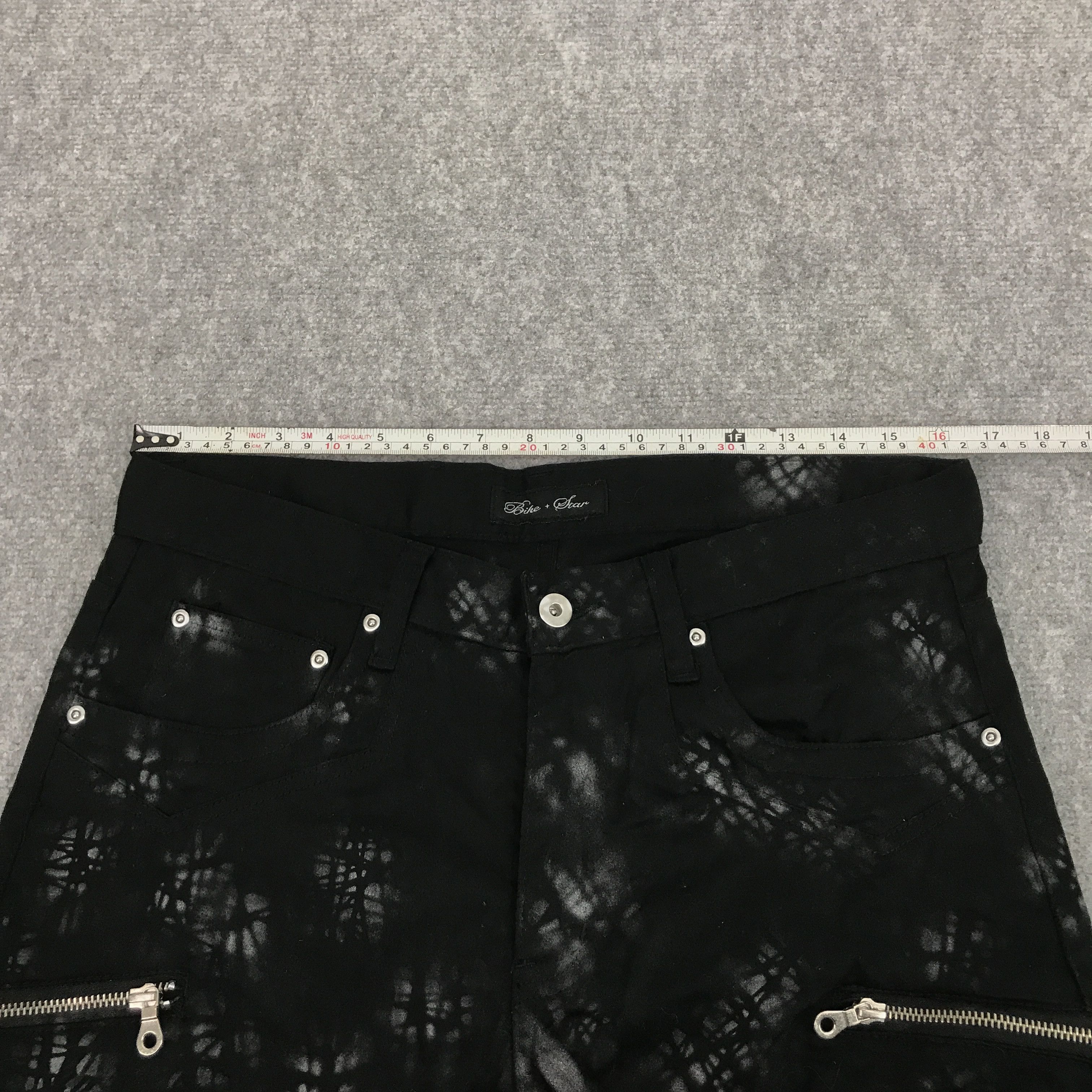 Japanese Brand JAPAN RIKE&STAR BOOTCUT PUNK STYLE JEANS Size US 30 / EU 46 - 10 Thumbnail