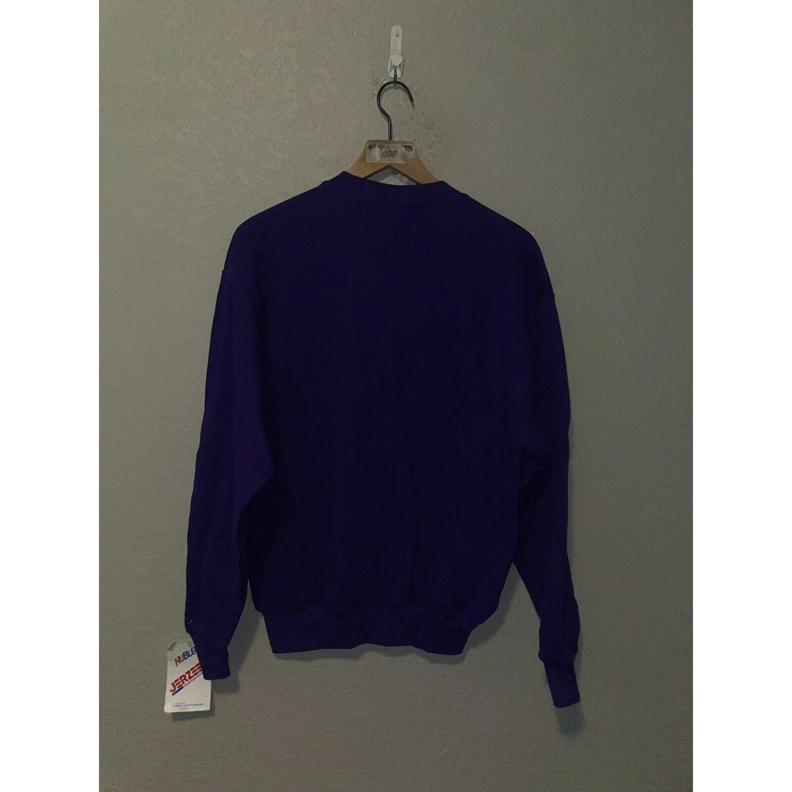 Jerzees Vintage North Dakota Sweatshirt Winter Trees Purple VTG 90s Size US M / EU 48-50 / 2 - 10 Thumbnail