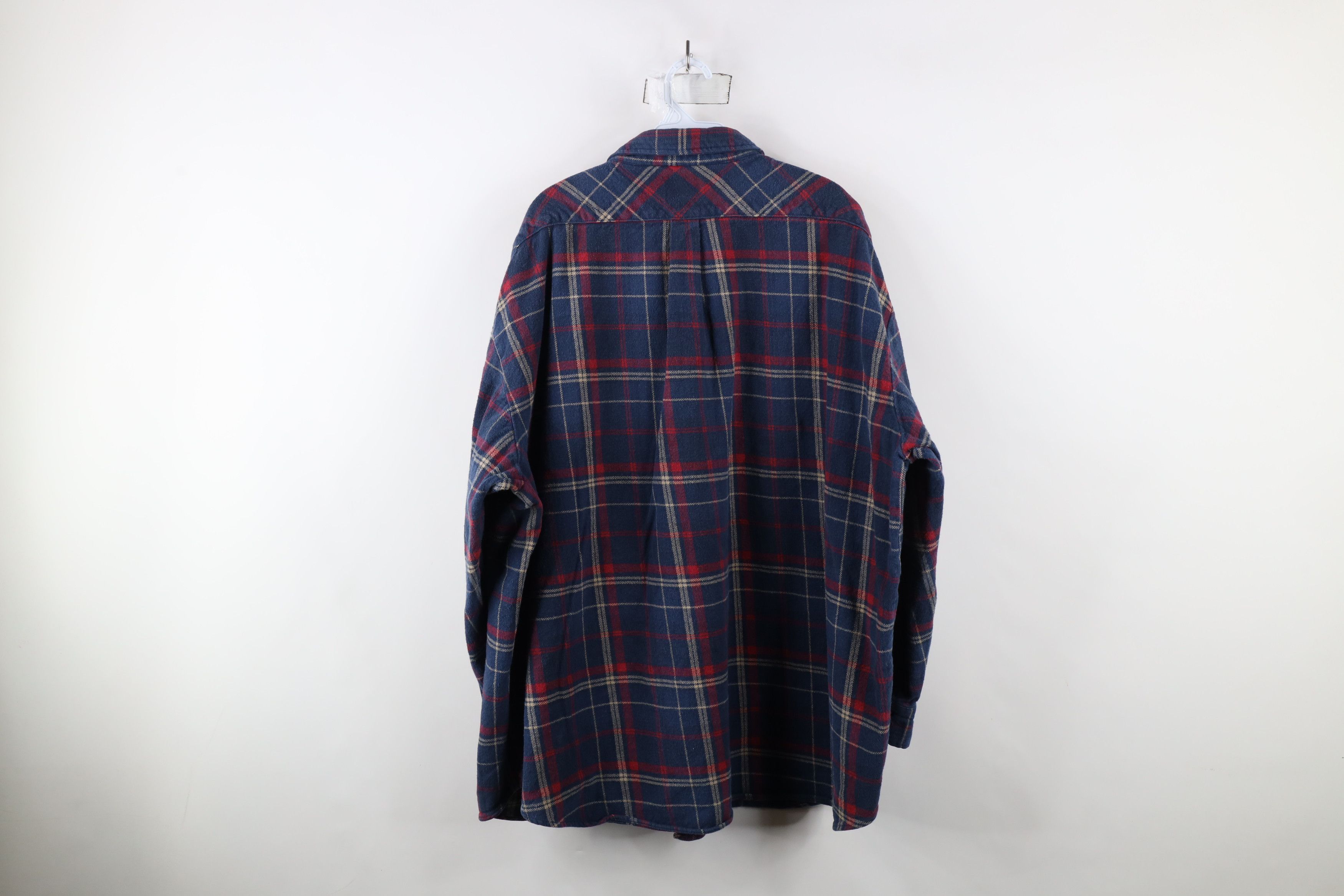 Dickies × Vintage Vintage Dickies Heavyweight Flannel Button Shirt Plaid Size US XXL / EU 58 / 5 - 9 Thumbnail