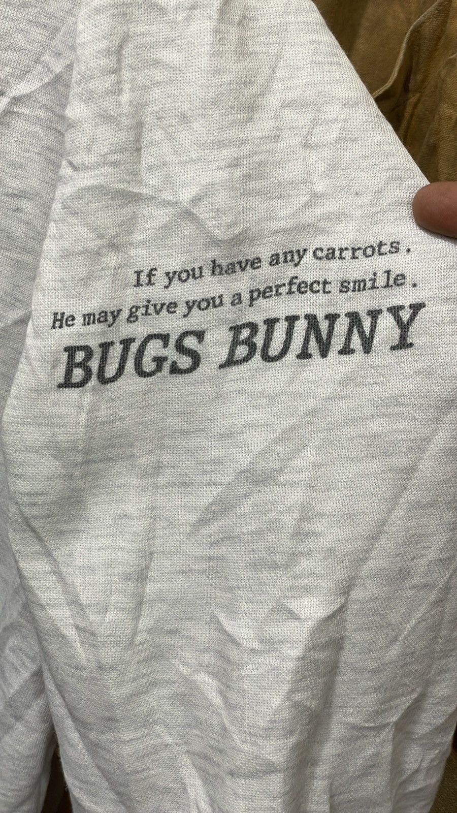 Vintage 🔥Vintage 1996 Bugs Bunny Big Image Promo Sweatshirts Size US M / EU 48-50 / 2 - 3 Thumbnail
