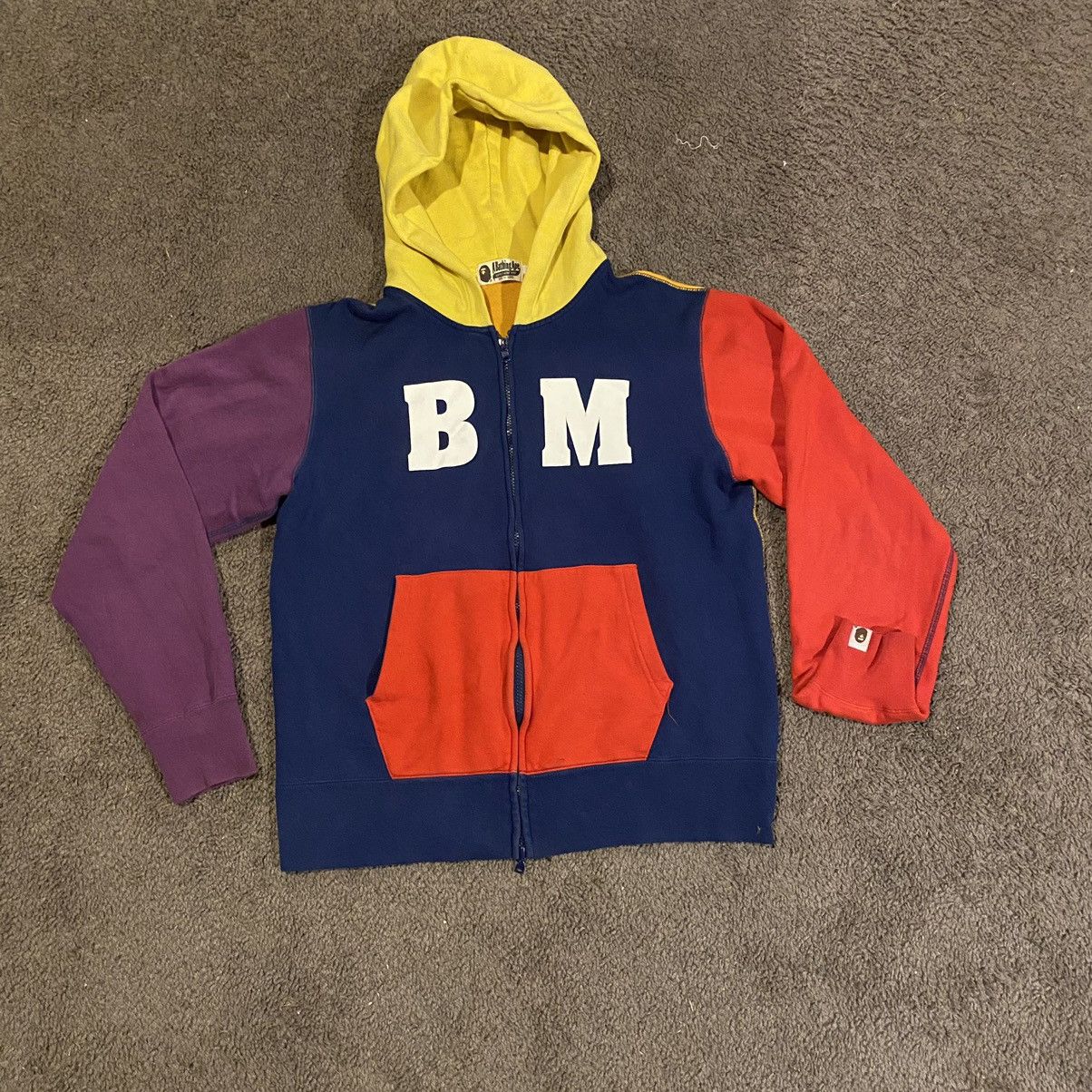 Bape Baby Milo Zip Hoodie Size US L / EU 52-54 / 3 - 2 Thumbnail