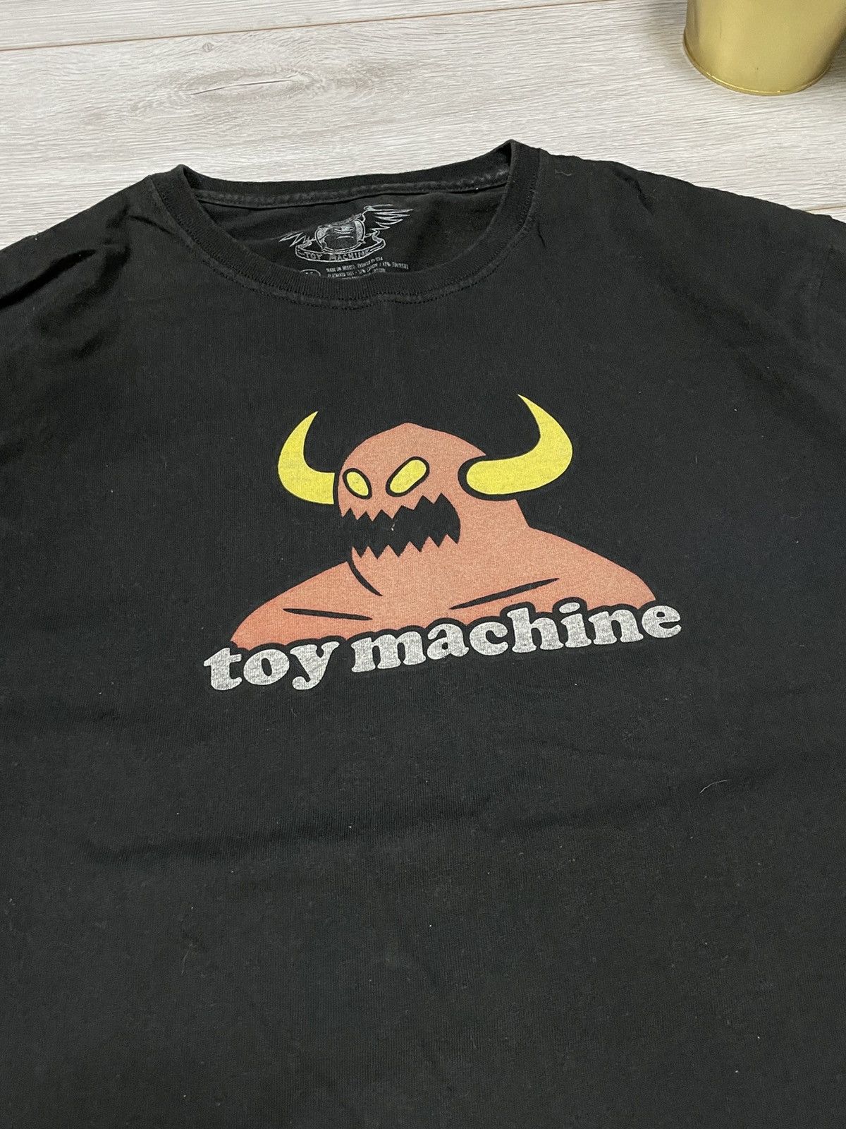 Vintage Vintage Toy Machine Skateboard T-Shirt Size US XL / EU 56 / 4 - 3 Thumbnail