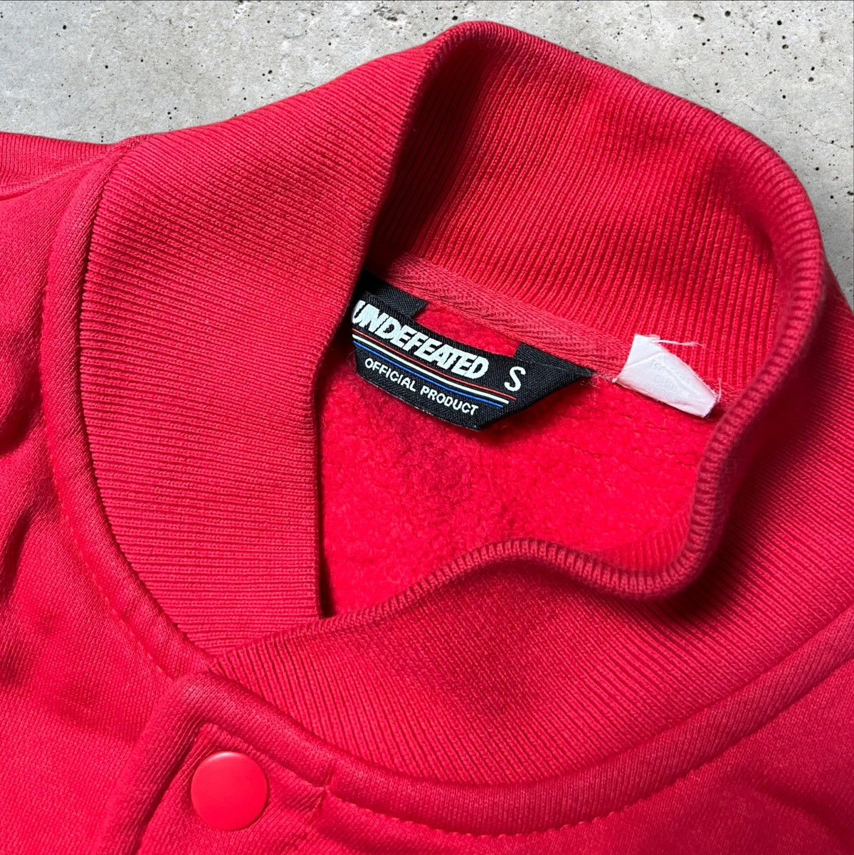 Undefeated Undefeated Red Varsity Jacket Size US S / EU 44-46 / 1 - 5 Thumbnail