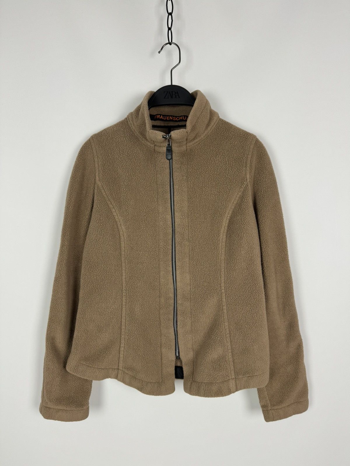 Frauenschuh Frauenschuh Zipper Brown Fleece Jacket Size M / US 6-8 / IT 42-44 - 2 Thumbnail