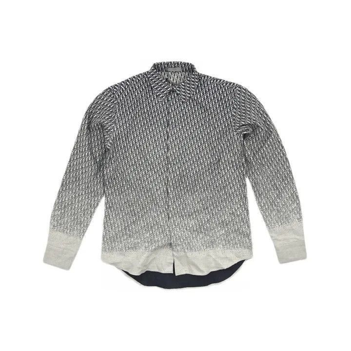 Dior Dior Dior Casual Stylish Long Sleeve Shirt 0079-2507 Size US M / EU 48-50 / 2 - 2 Thumbnail