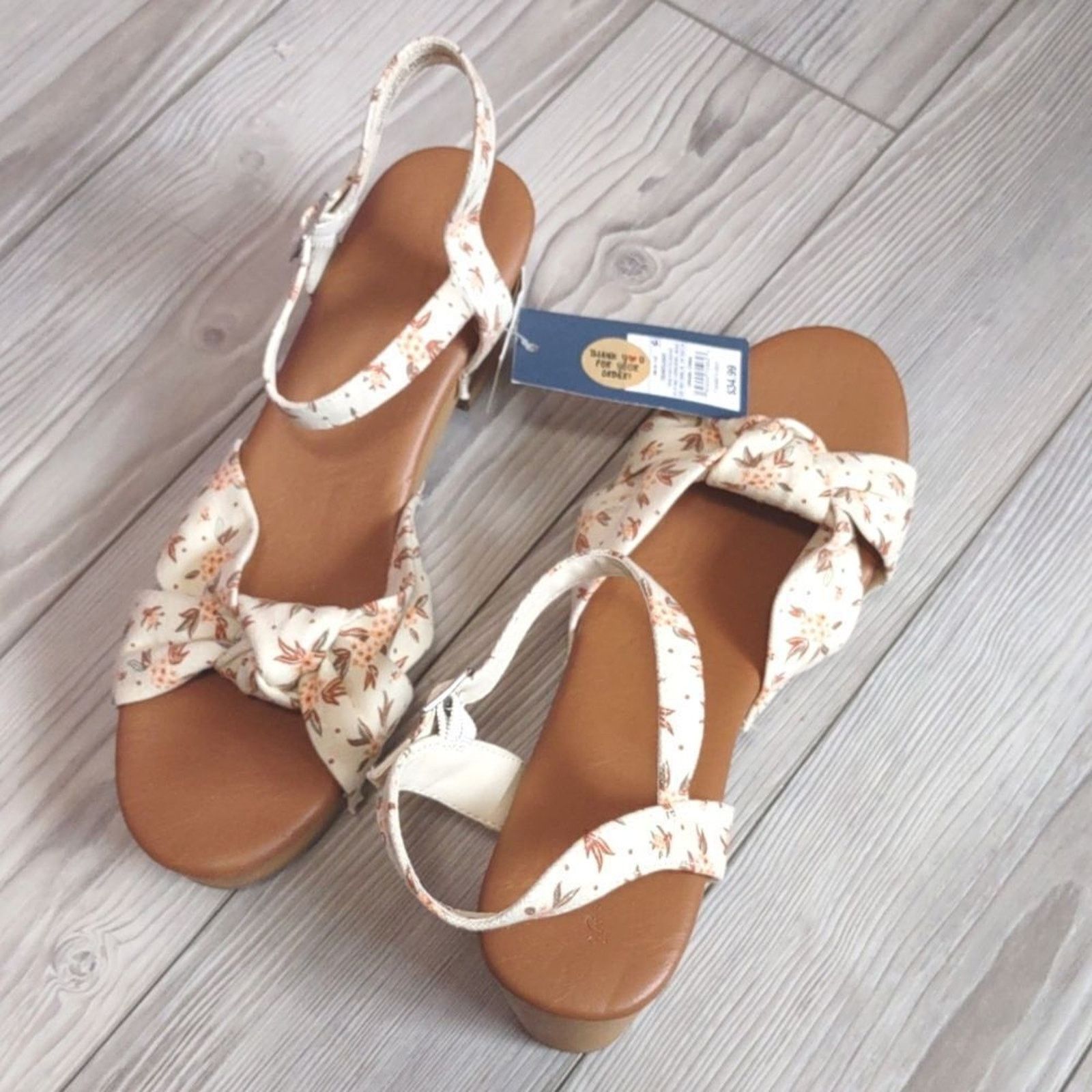 Other (43-2177) Women's Eleanor Heels - Universal Thread Cream 11 Size US 11 / IT 41 - 5 Thumbnail