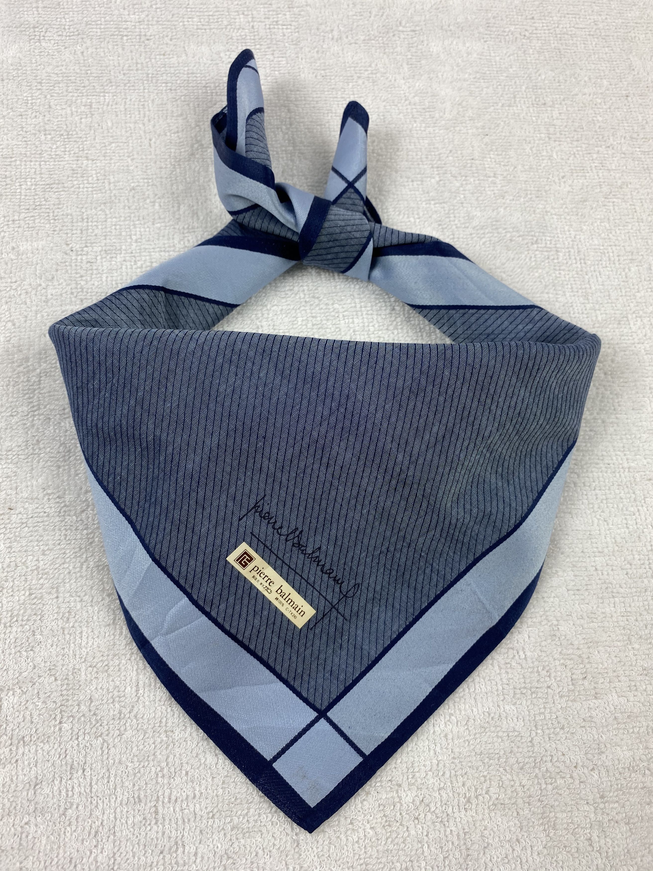 Pierre Balmain × Vintage Pierre Balmain Handkerchief / Bandana / Neckerchief Size ONE SIZE - 1 Thumbnail