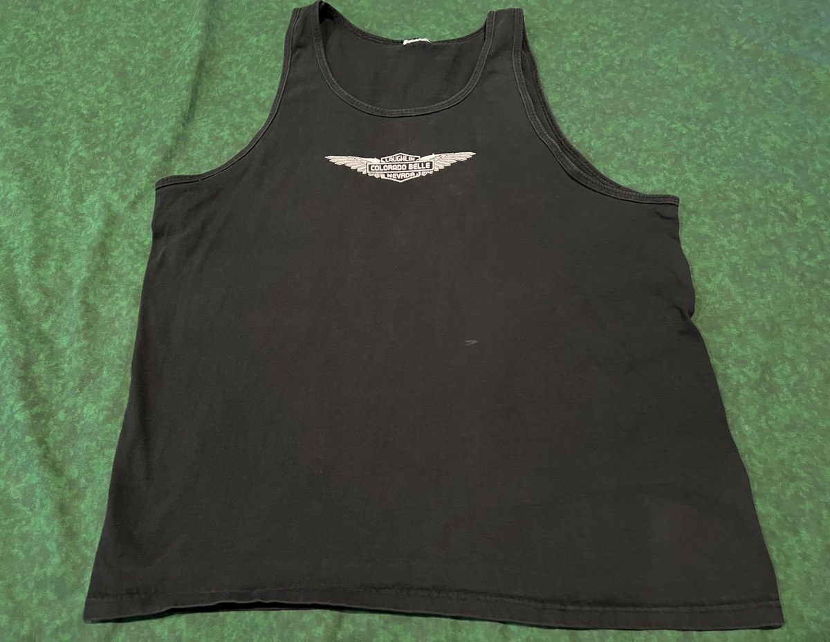 Harley Davidson × Indian Motorcycle × Vintage VTG 2000 Chain Tail - Roadworx Biker Motorcycle Bikes Babes Size US XL / EU 56 / 4 - 6 Thumbnail