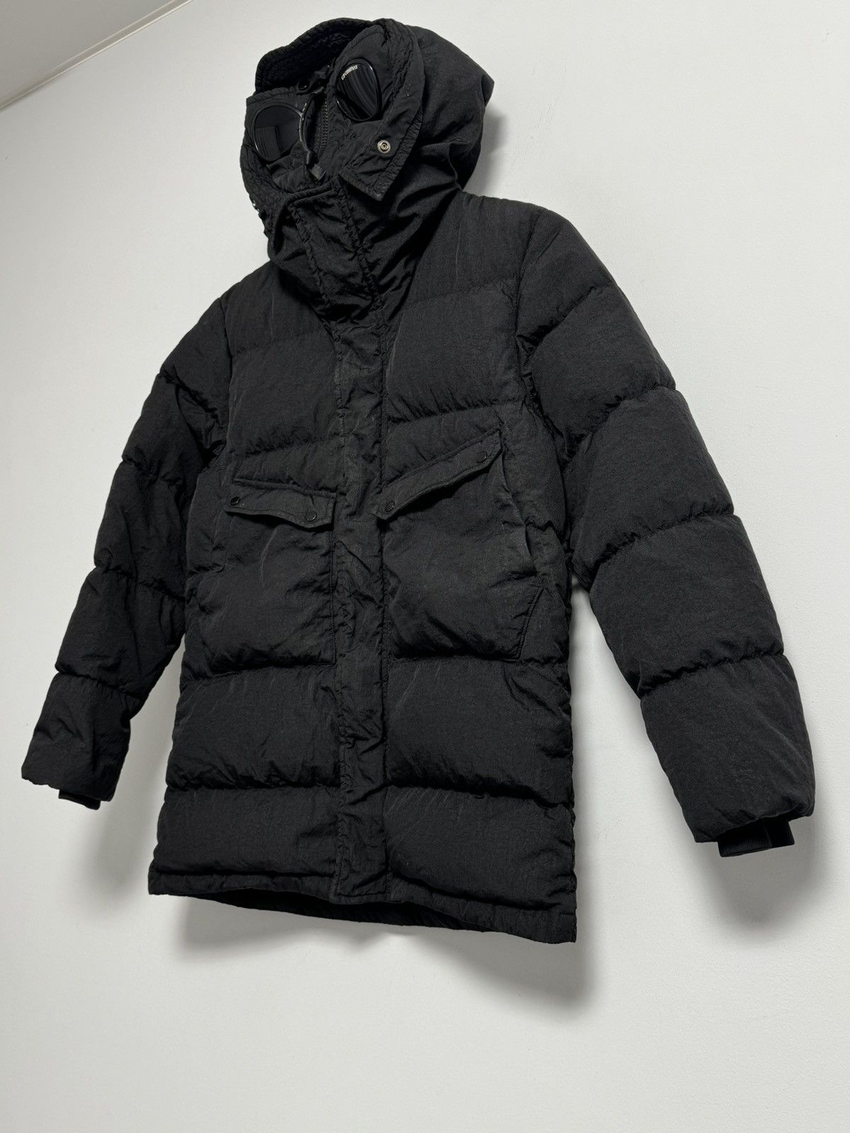 C.P. Company C.P. Company Jacket Kids Size 10 Down Black Puffer Hooded Size US XS / EU 42 / 0 - 6 Thumbnail