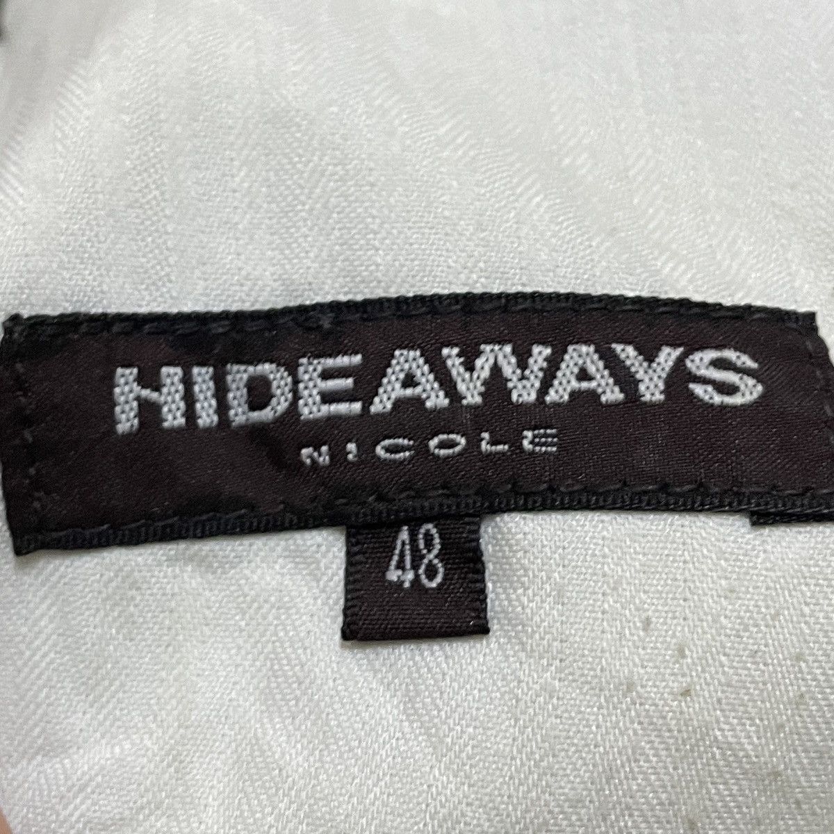 14th Addiction Very Rare Design Vintage Brand Hideaways Flared Jeans 1990s Size US 33 - 9 Thumbnail