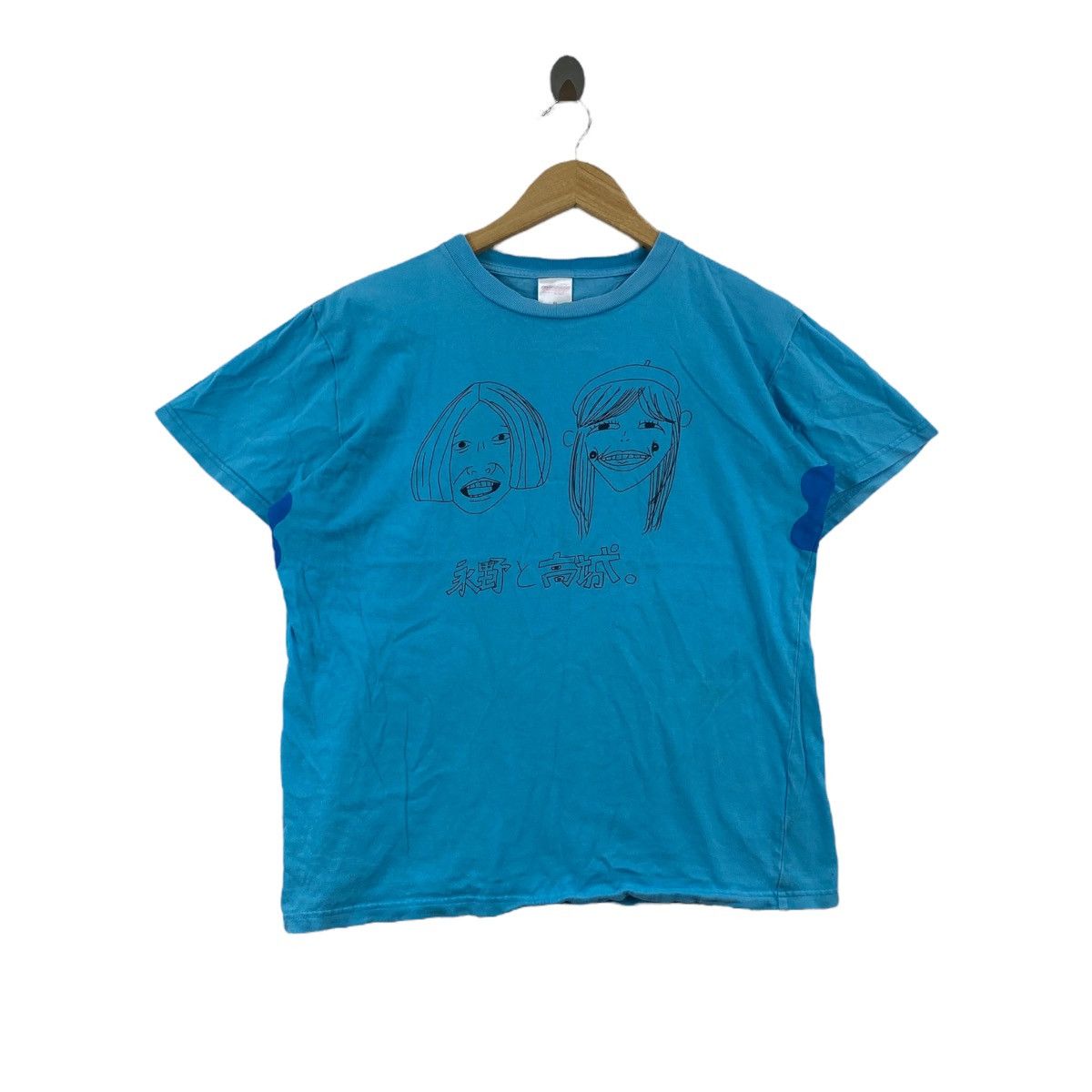 Other MOMOIRO CLOVER Z Japan Idol Group Doodle Design Blue Size US M / EU 48-50 / 2 - 1 Thumbnail