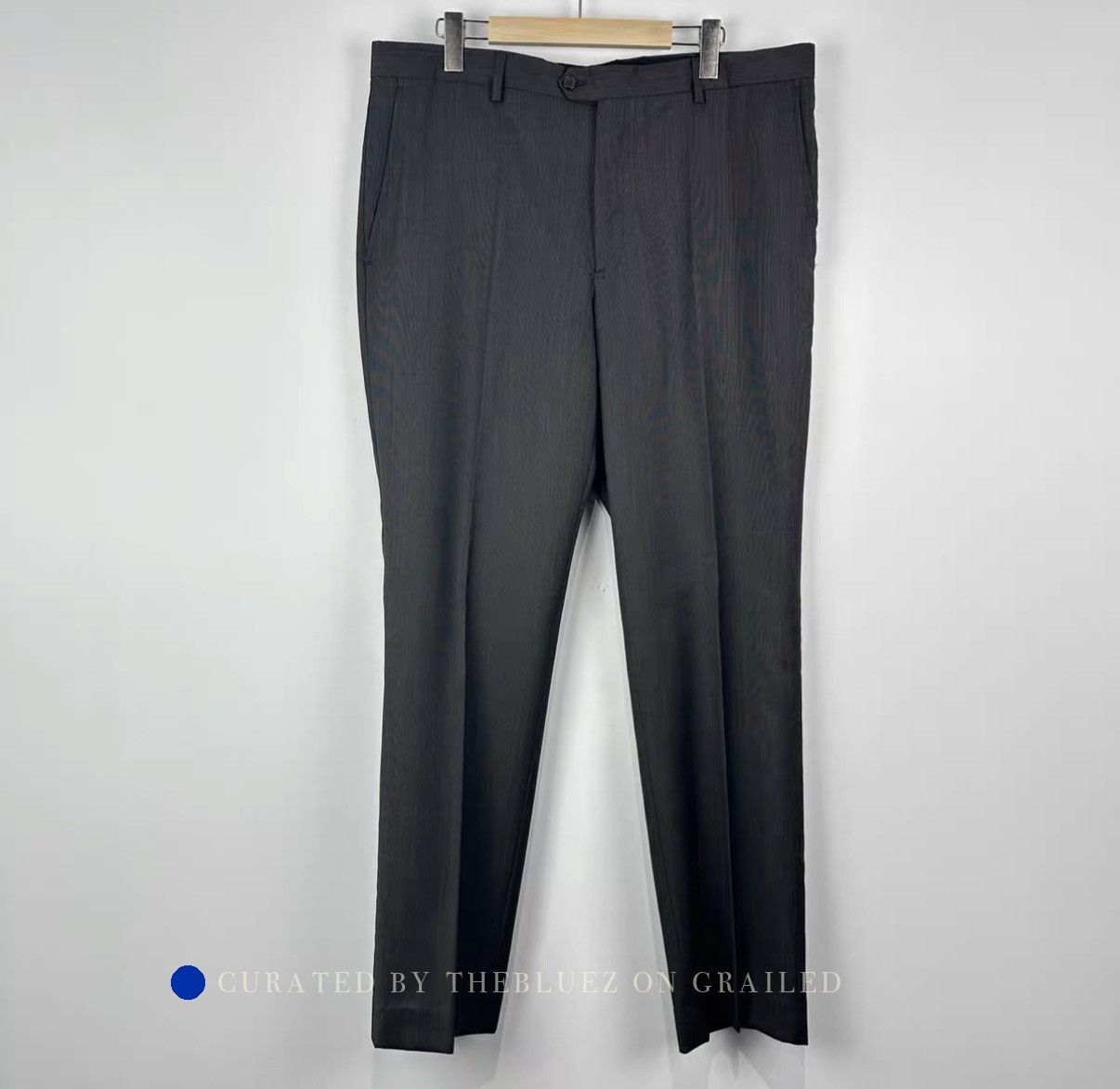 Yves Saint Laurent Sleek Black Casual Pants in Size 40 Size US 40 / EU 56 - 1 Thumbnail