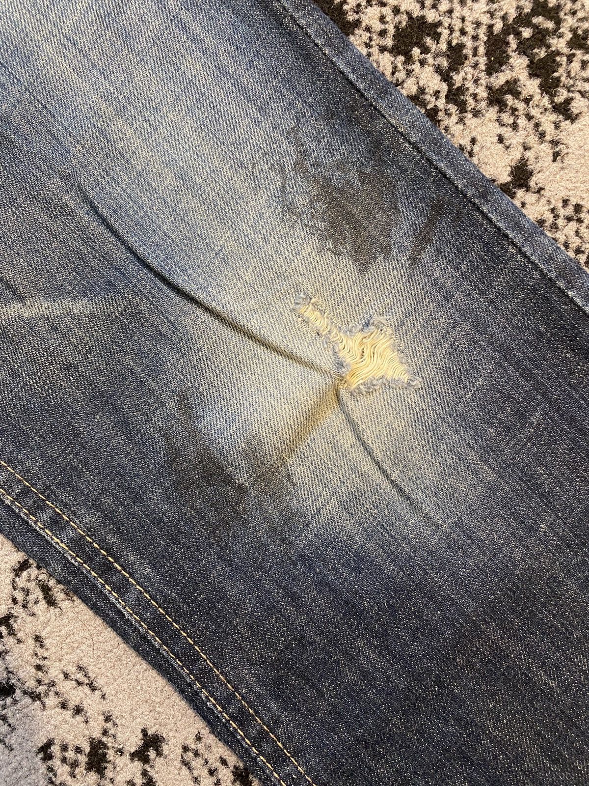 Japanese Brand Fuga Denim Zip Vintage Denim Jeans Size US 34 / EU 50 - 8 Thumbnail