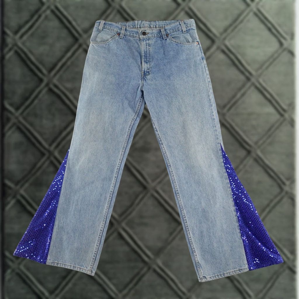 Levi's VINTAGE Levi's 506 Jeans Regular Straight 36 (36x32) Blue Denim 5-Pocket Men Mens Jeans 90s Theme Size US 36 / EU 52 - 1 Thumbnail