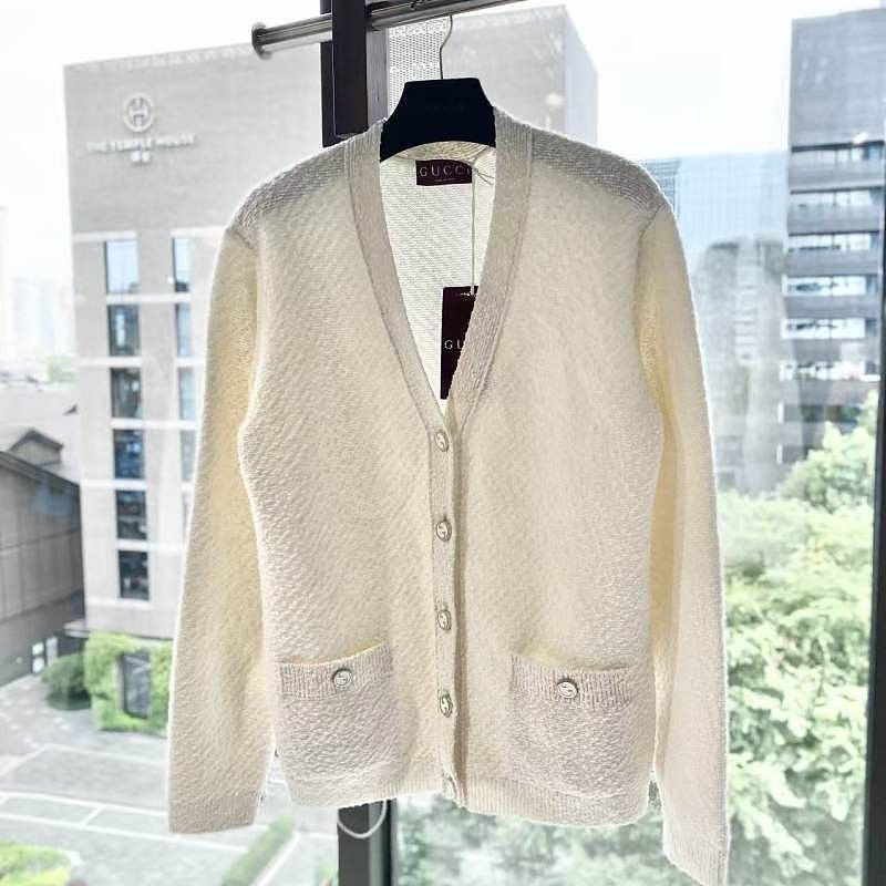 Gucci Gucci Wool Blend Cardigan Size S Size S / US 4 / IT 40 - 1 Thumbnail