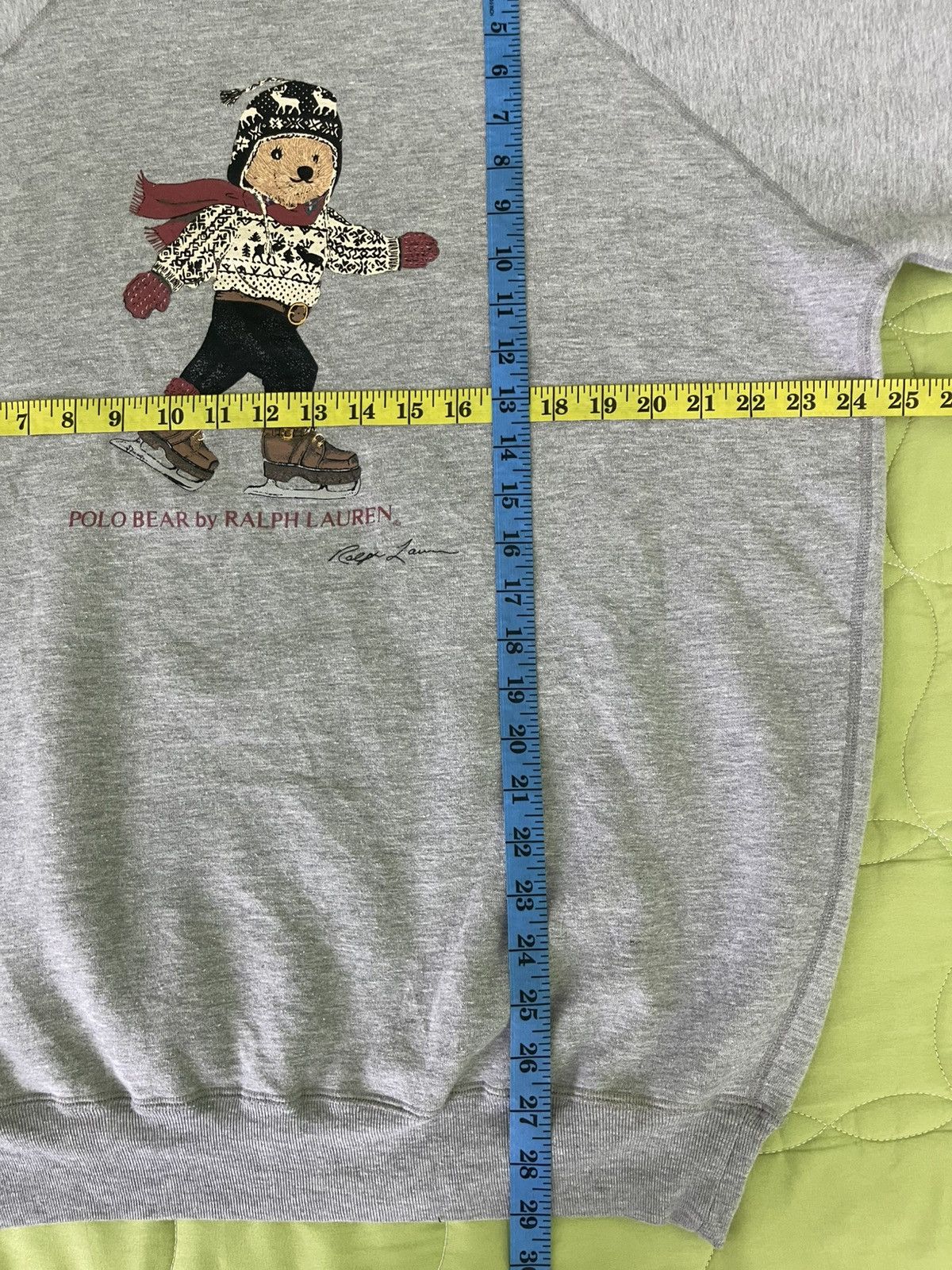 Polo Ralph Lauren Vintage Polo Bear Ice Skating by Ralph Lauren Sweatshirt Size US M / EU 48-50 / 2 - 11 Thumbnail