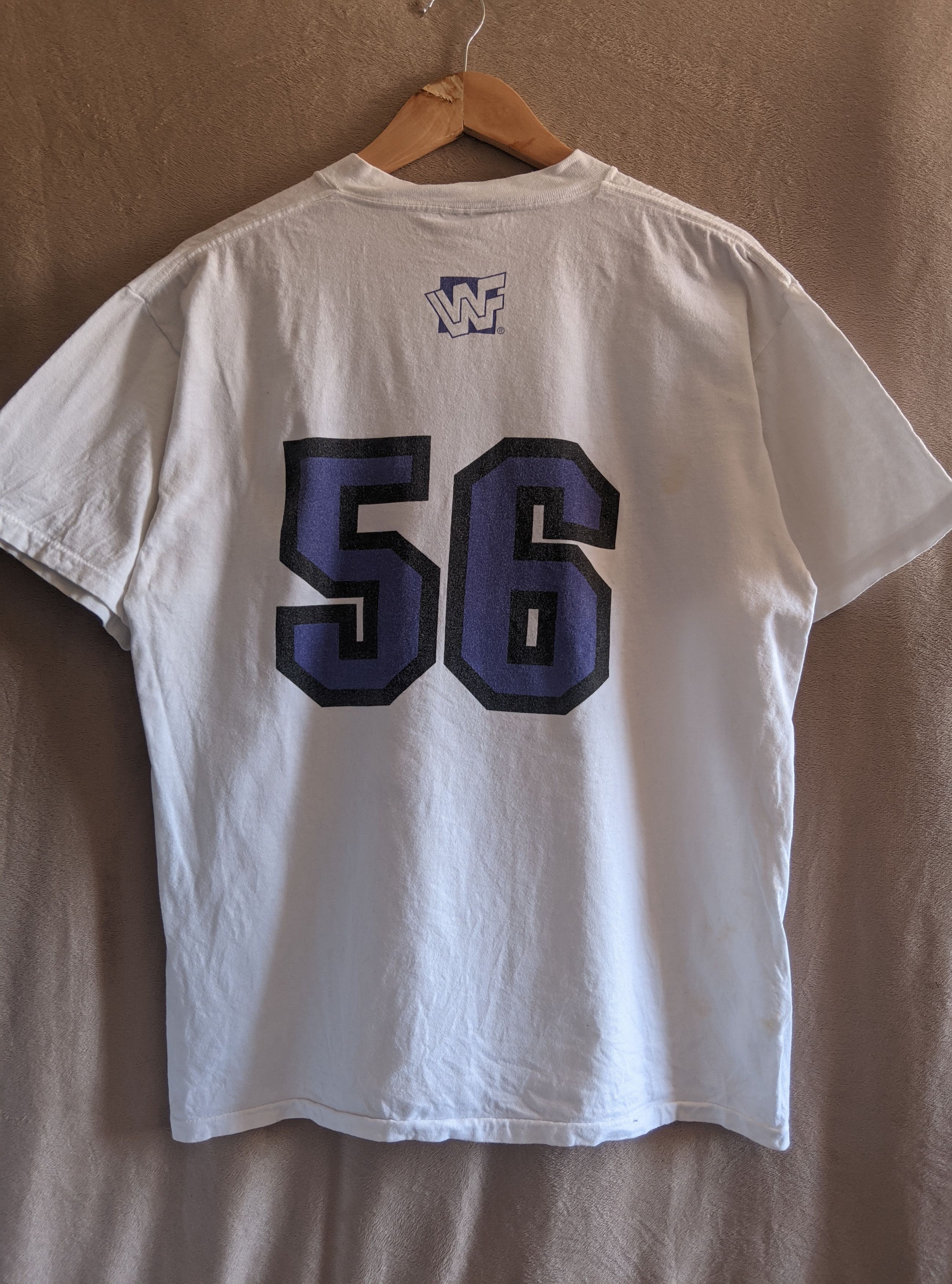 Vintage Vintage rare 1995 Lawrence Taylor wwf tee Size US L / EU 52-54 / 3 - 2 Thumbnail