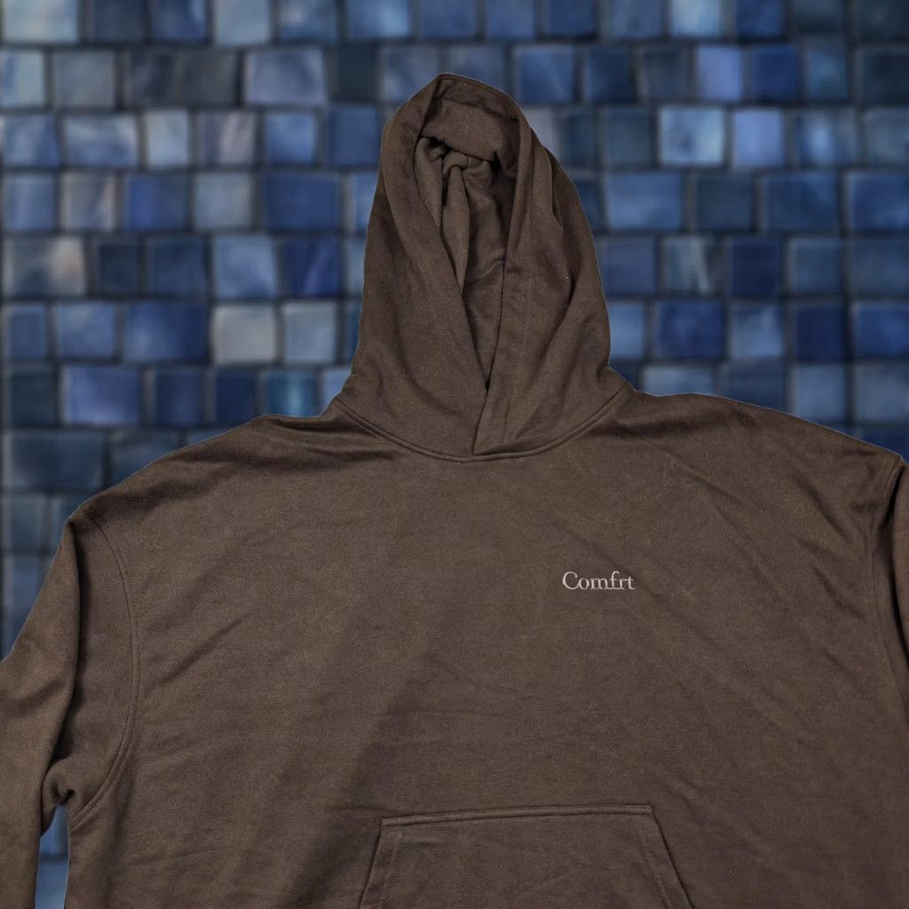 KangaROOS Comfrt Hoodie Brown Fleece Pullover Logo Casual Mens 3XL Kangaroo Pocket Size US XXL / EU 58 / 5 - 1 Thumbnail