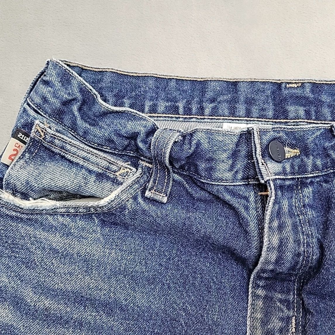 Carhartt VINTAGE Carhartt Jeans Mens 31x32 Faded Denim FR Fire Flame Resistant Work Pants FRB004 Size US 31 - 5 Thumbnail