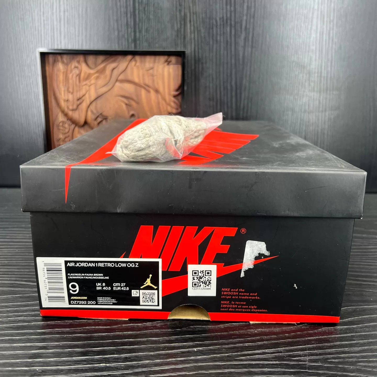 Nike Air Jordan 1 Low Voodoo Doll 42.5 Mint Box Accs Size US 9.5 / EU 42-43 - 9 Thumbnail