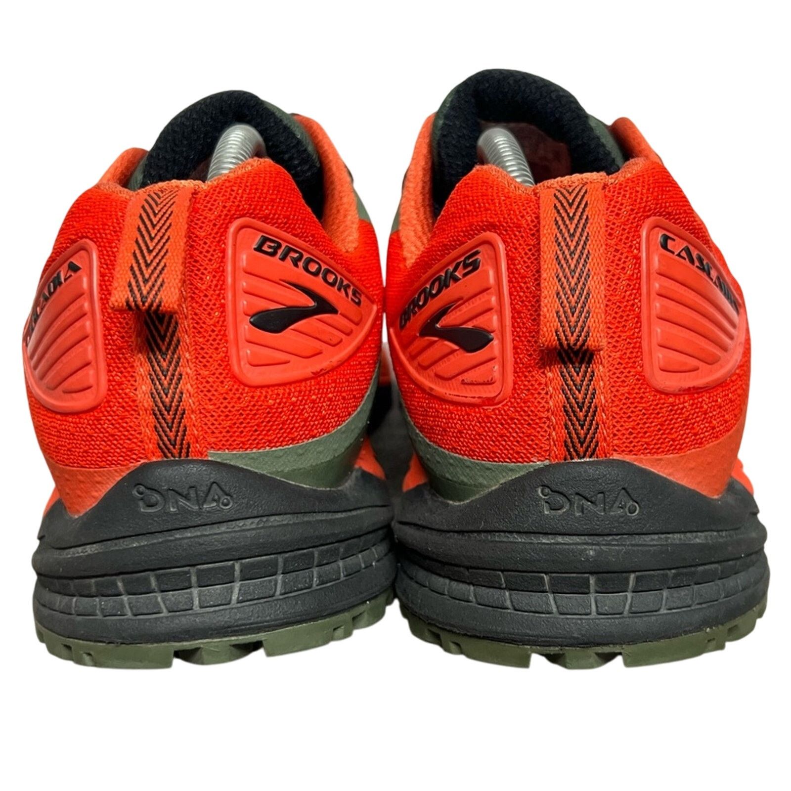 Brooks Men’s Brooks Cascadia 12 Trail Green / Orange Shoes SIZE 11 Size US 11 / EU 44 - 6 Thumbnail