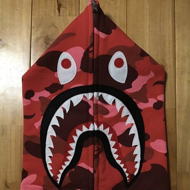 Bape × Nigo 2007 🔥NFS limited🔥 BAPE camo shark full zip hoodie Size US M / EU 48-50 / 2 - 3 Thumbnail
